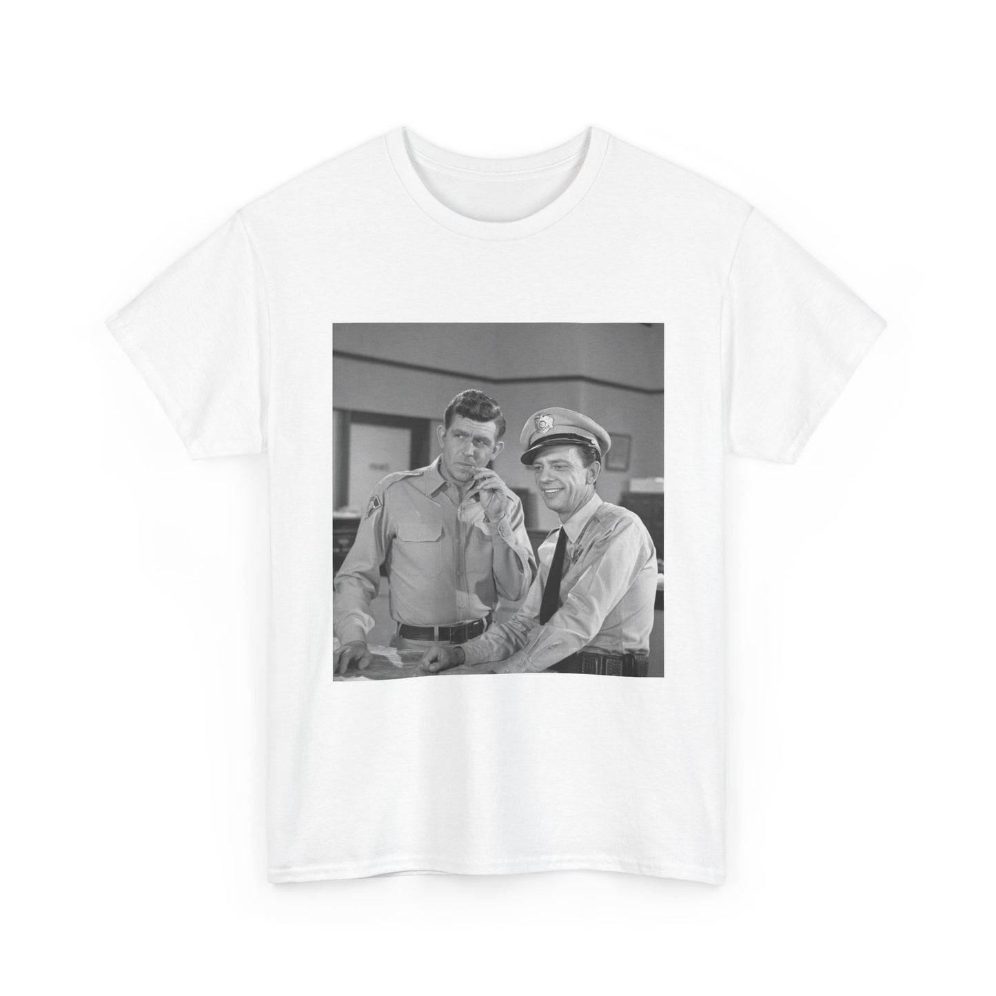 The Andy Griffith Show Tshirt Vintage Tv Series Retro Graphic Unisex Heavy Tee 1