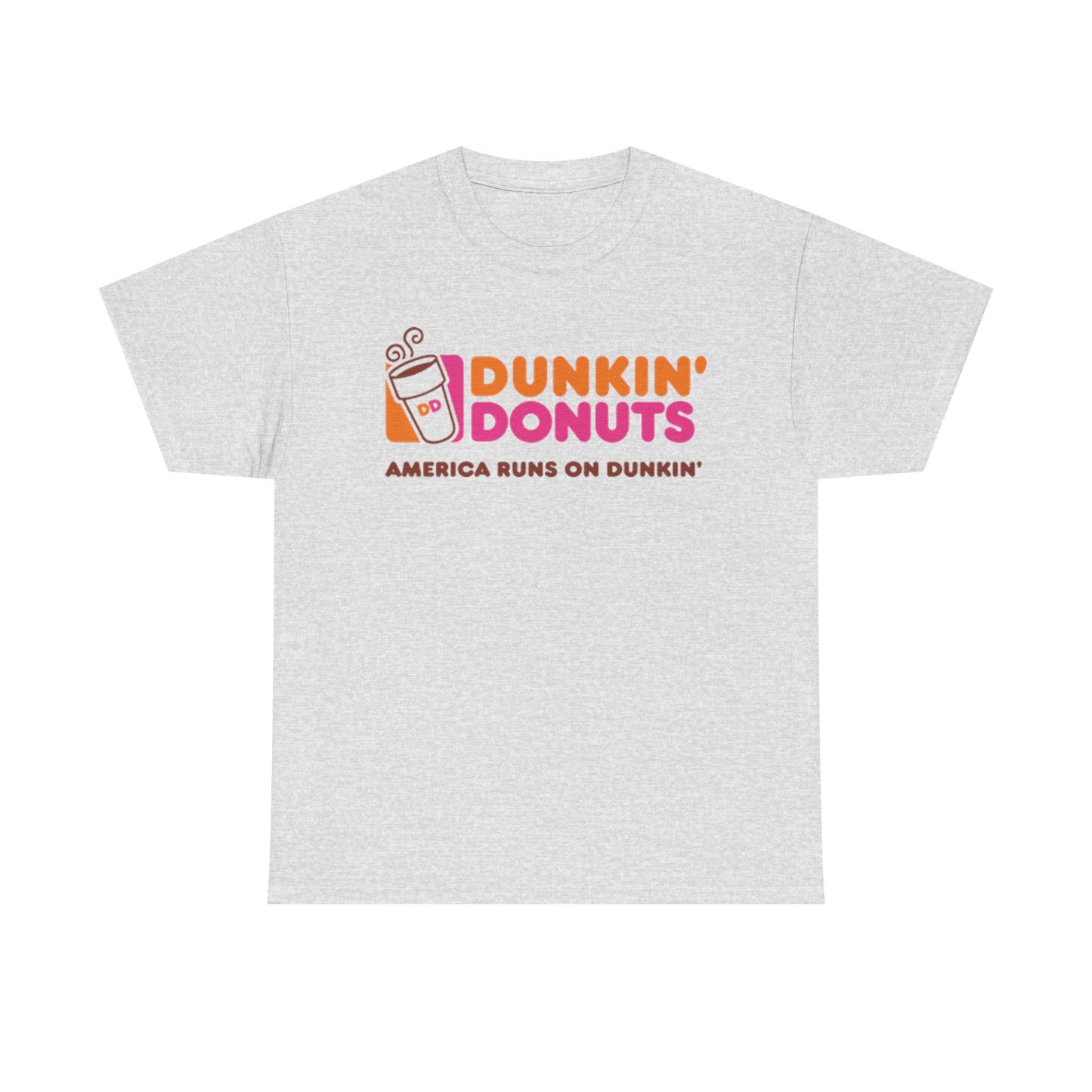 Dunkin’ Donuts T-shirt vintage Boston coffee gift retro Unisex Heavy Cotton Tee