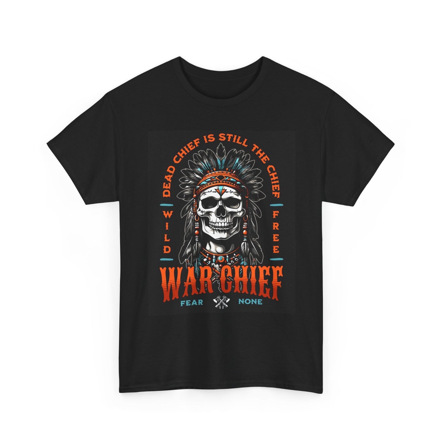 War Chief Graphic T Shirt Apparel Heavy Cotton Tee Small-5xl NEW