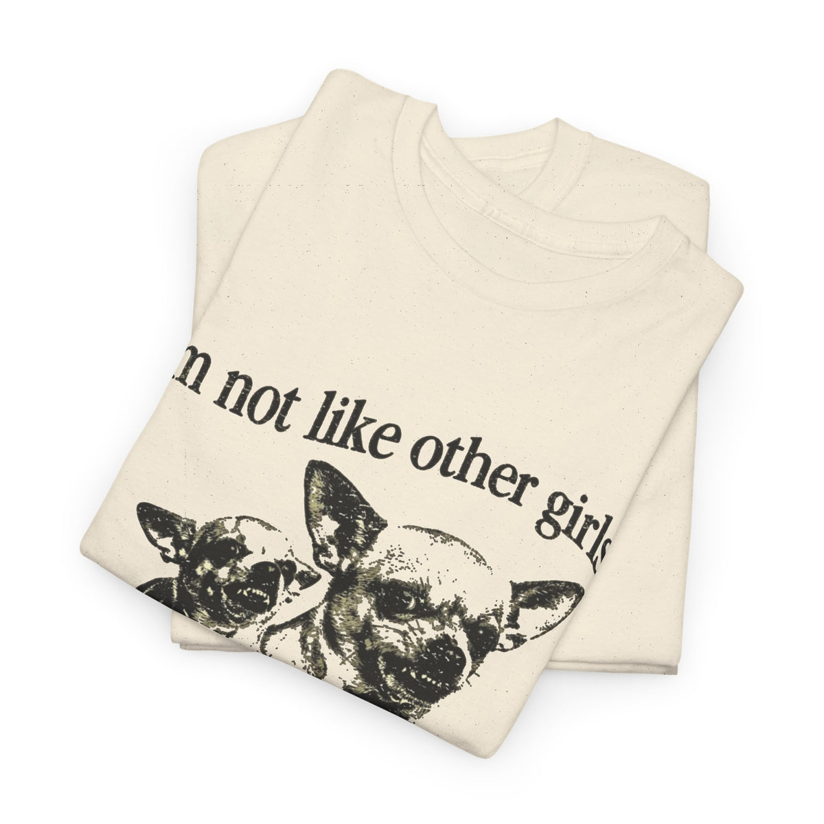 I'm Not Like Other Girls I'm Worse Chihuahua Meme T-Shirt Men's Graphic Tee