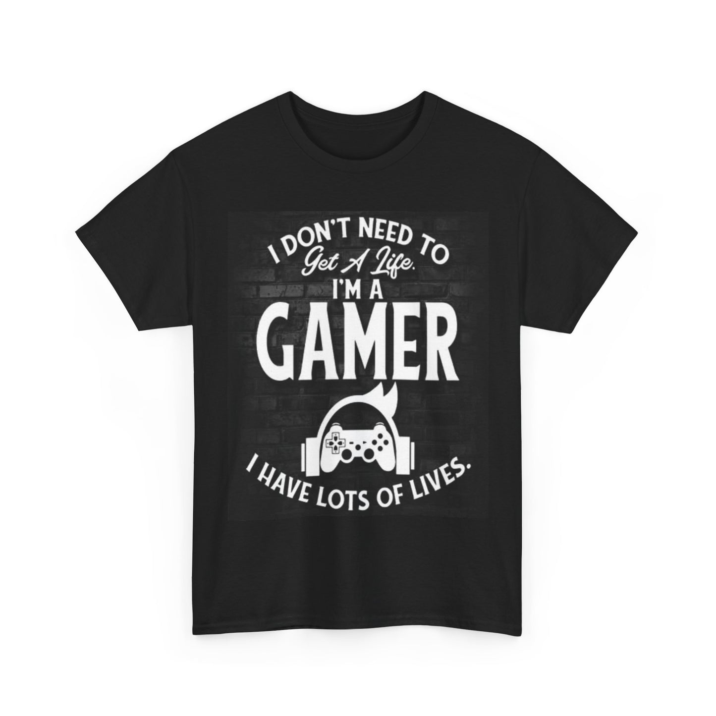 Im A Gamer Tshirt Funny Gift Gaming Retro Unisex Heavy Cotton Tee