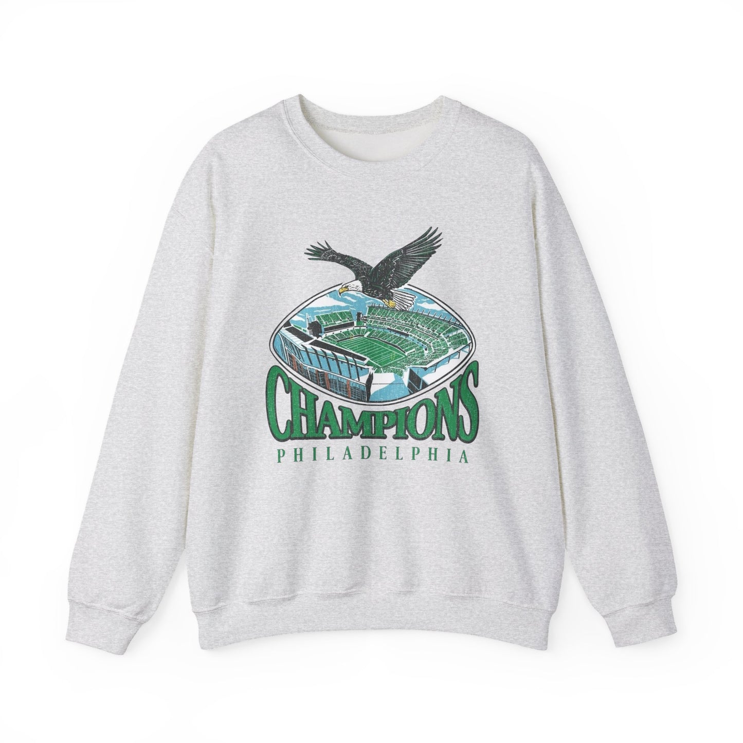 Philadelphia Go Birds Champions Sweater NEW Heavy Blend™ Crewneck Sweatshirt