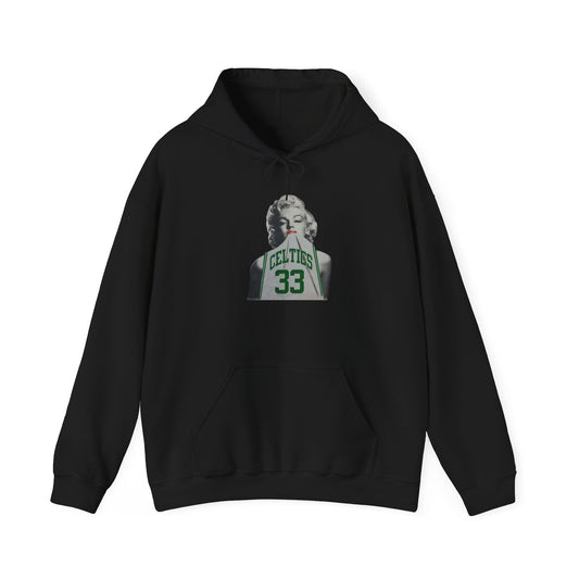 Larry Bird Retro Graphic Hoodie Unisex Heavy Blend™ Hooded Sweatshirt