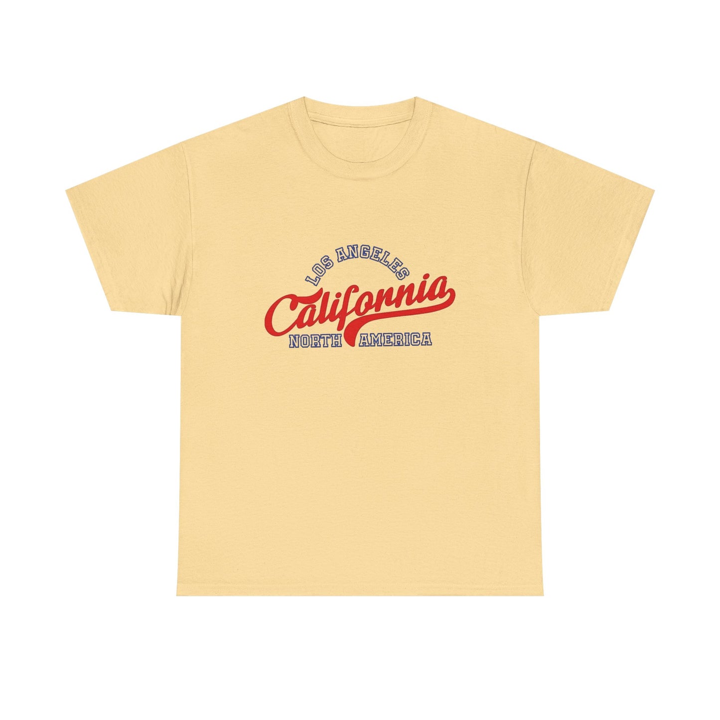 Los Angeles California Graphic T Shirt Unisex Heavy Cotton Tee