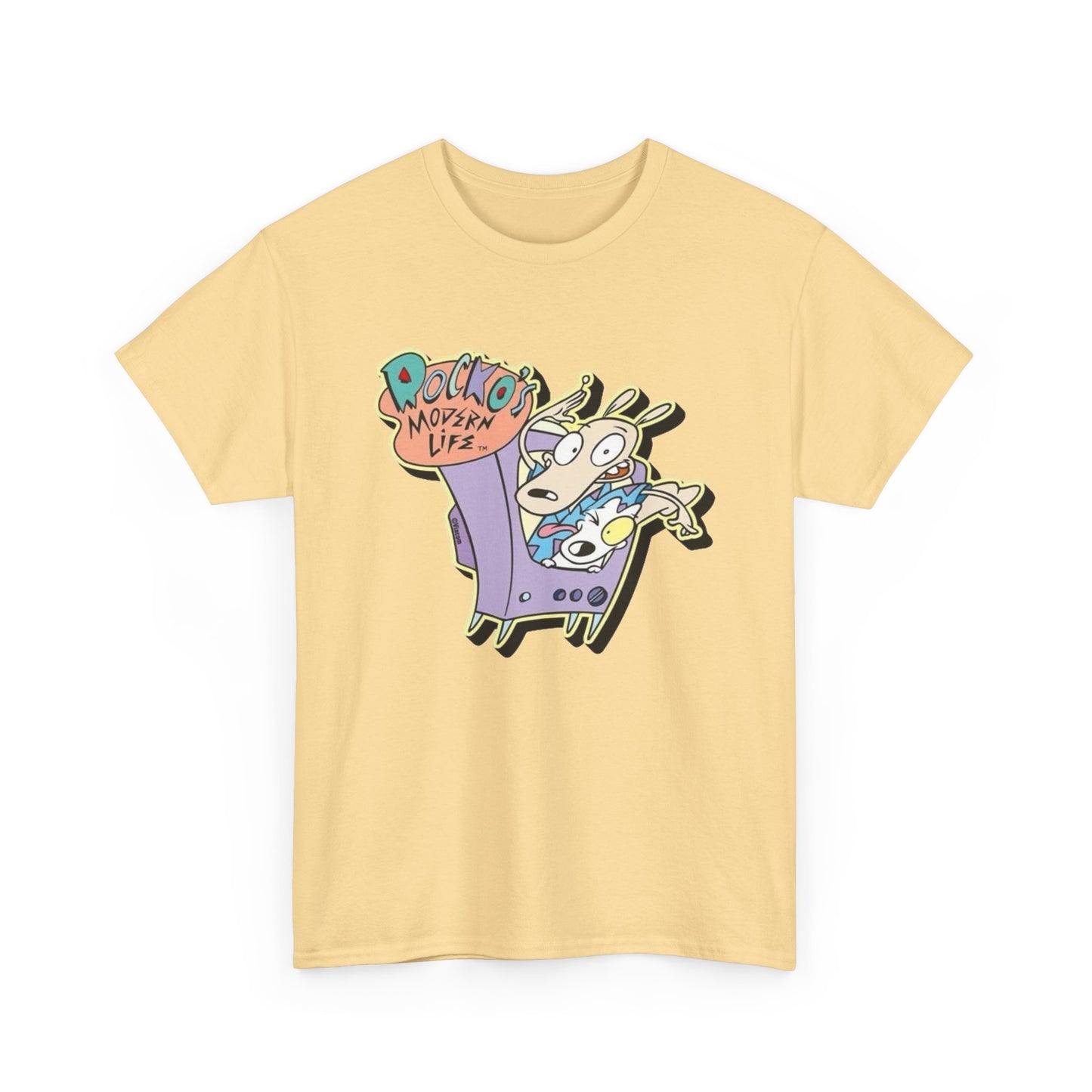 Rockos Modern Life Vintage 90's Graphic T Shirt NEW Vintage Unisex Heavy Cotton