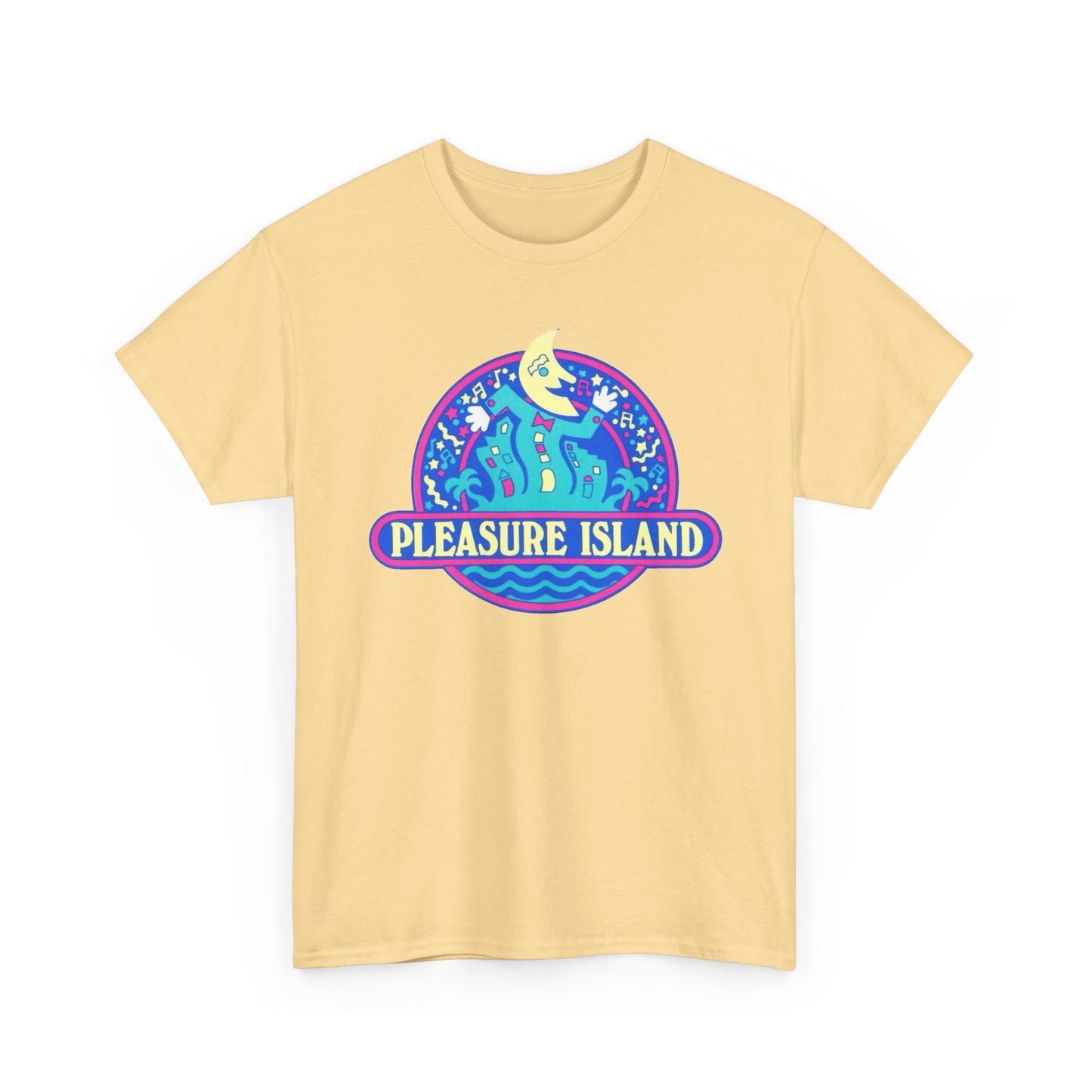 Pleasure Island Vintage Florida Theme Graphic T Shirt NEW ADULT Unisex Cotton