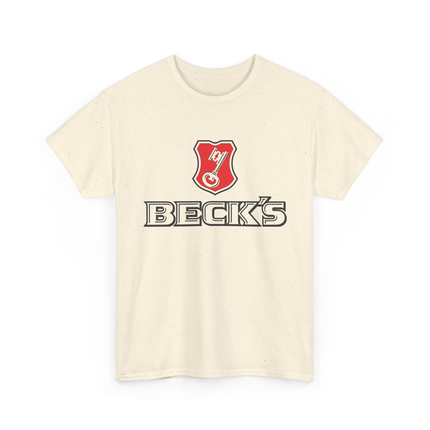 Becks Beer Retro Design Graphic T Shirt NEW Unisex Heavy Cotton Tee
