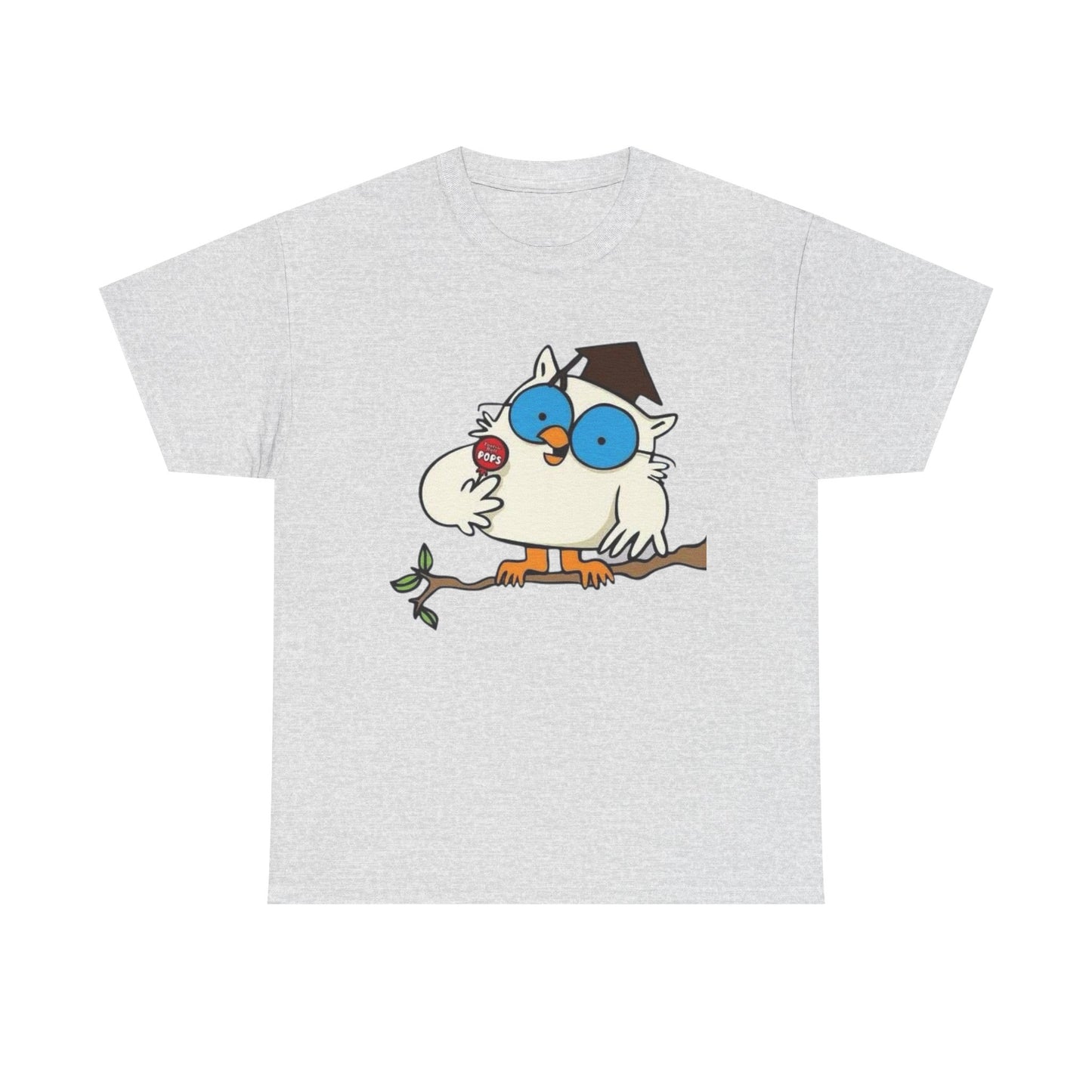 Tootsie Pop Owl Vintage Graphic T Shirt NEW S-5XL Unisex Heavy Cotton Tee