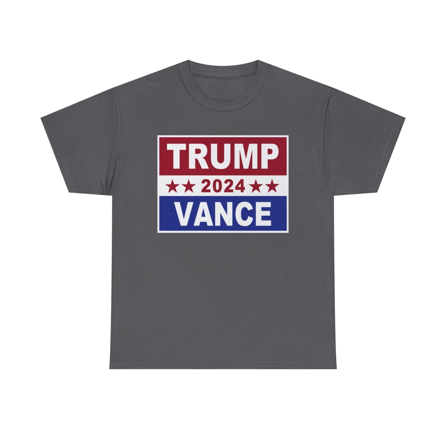 Trump Vance Shirt New President 2024 MAGA Republican USA Unisex Heavy Cotton Tee