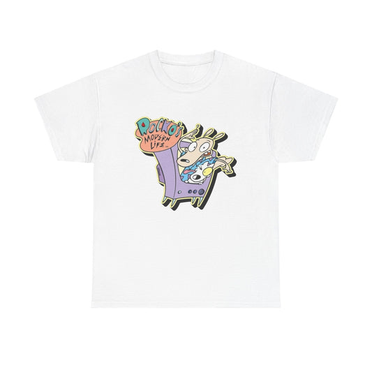 Rockos Modern Life Vintage 90's Graphic T Shirt NEW Vintage Unisex Heavy Cotton