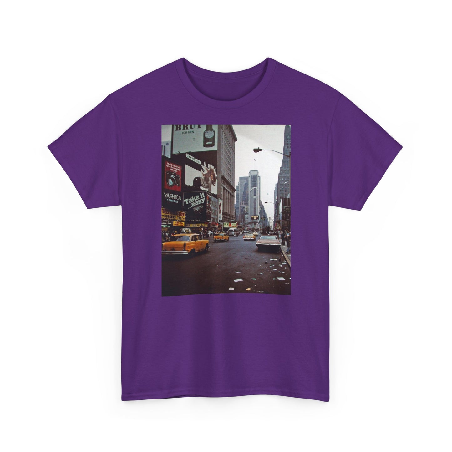 New York retro vintage supreme style Heavy Cotton Tee