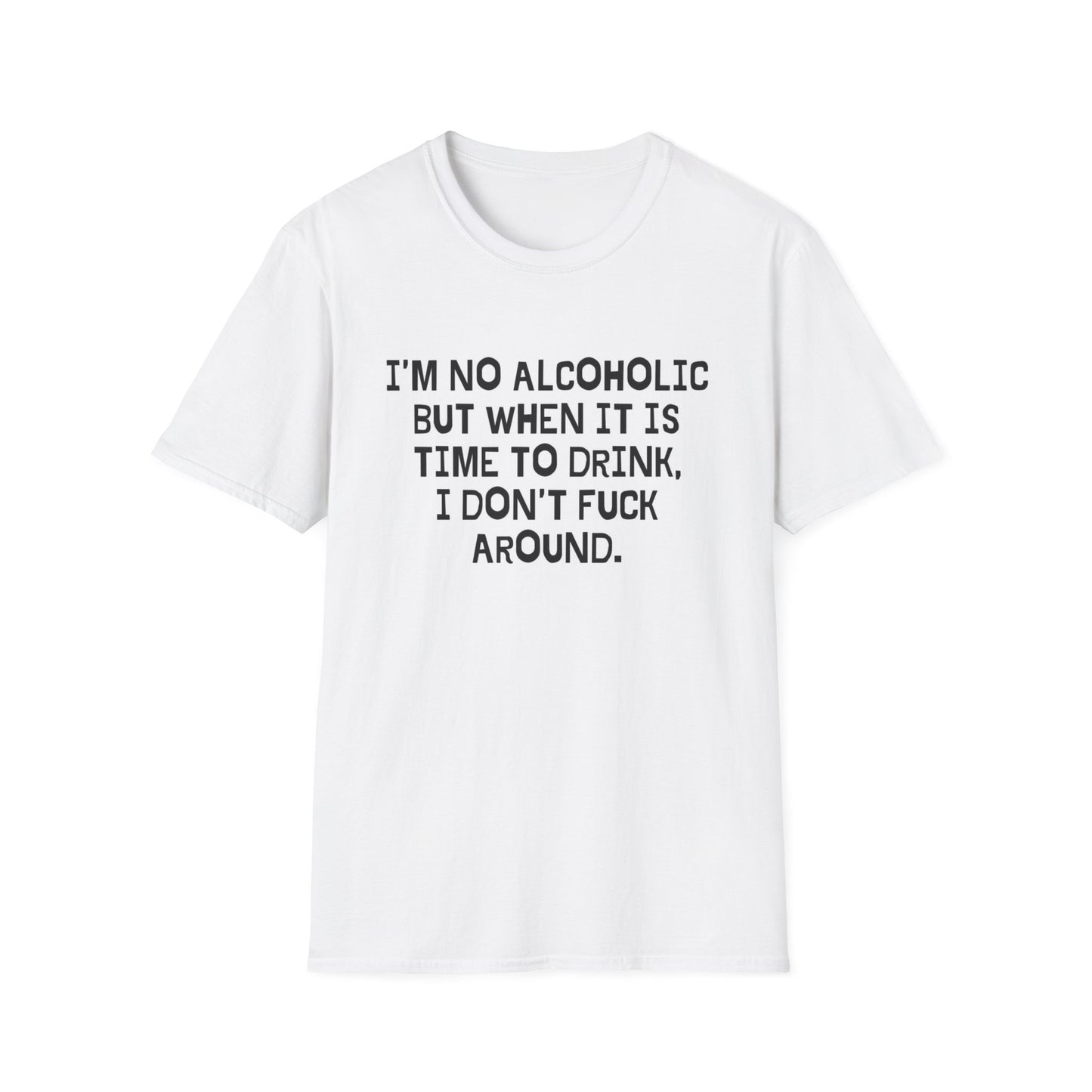 Im No Alcoholic Graphic T Shirt Funny Beer Liquor Gift Unisex Softstyle T-Shirt