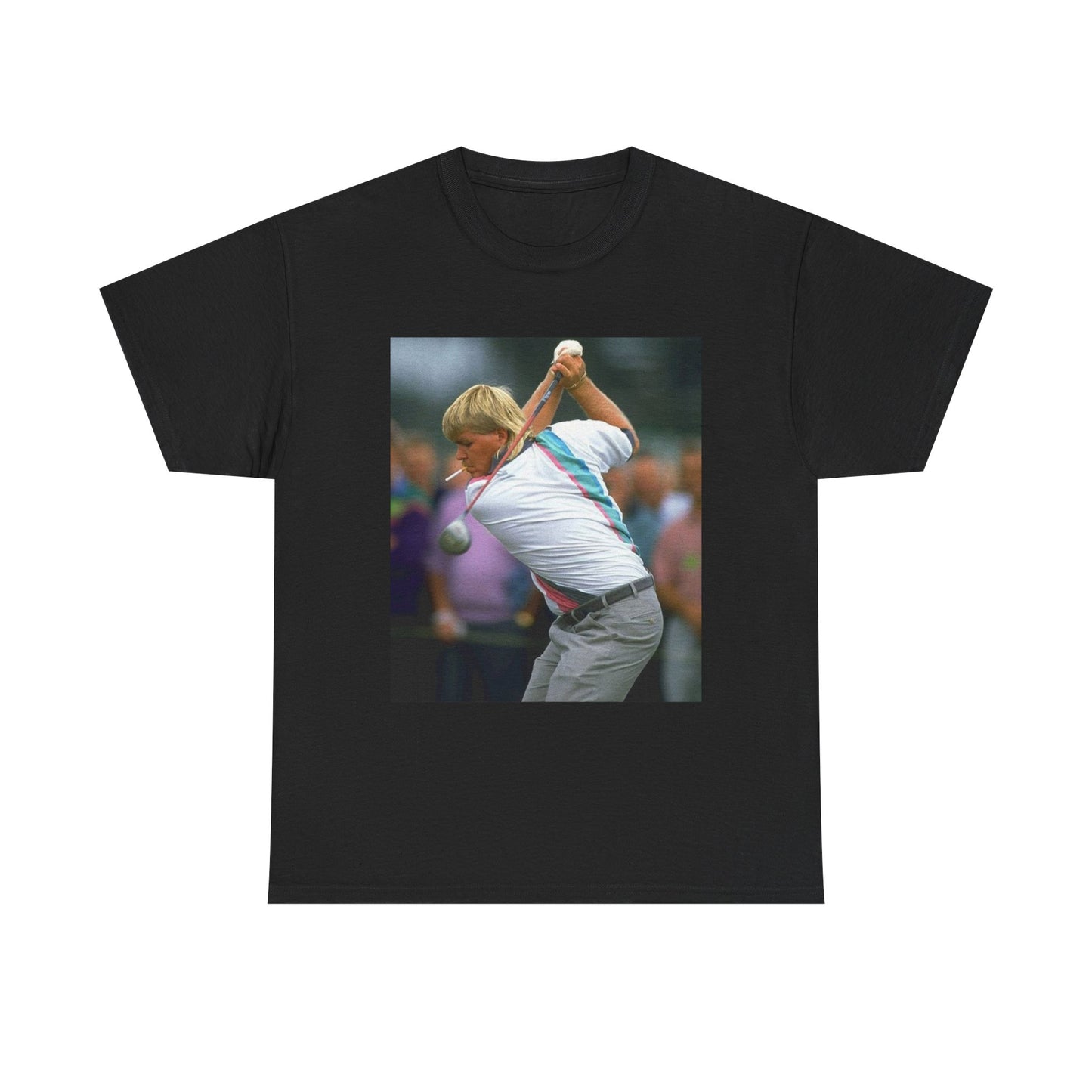 John Daly TShirt Masters golf club Tiger woods Vintage Unisex Heavy Cotton Tee