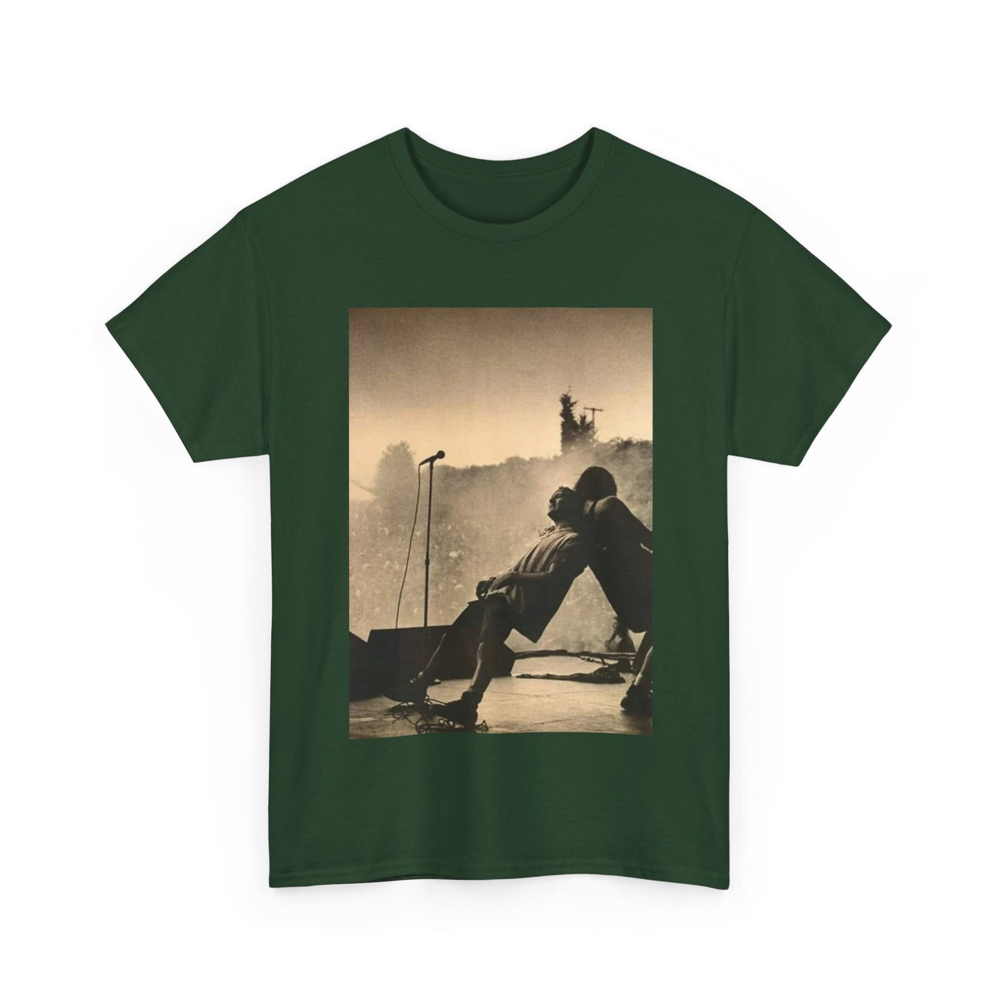 Pearl Jam TShirt vintage grunge stage  photo Unisex Heavy Cotton Tee OFFICIAL