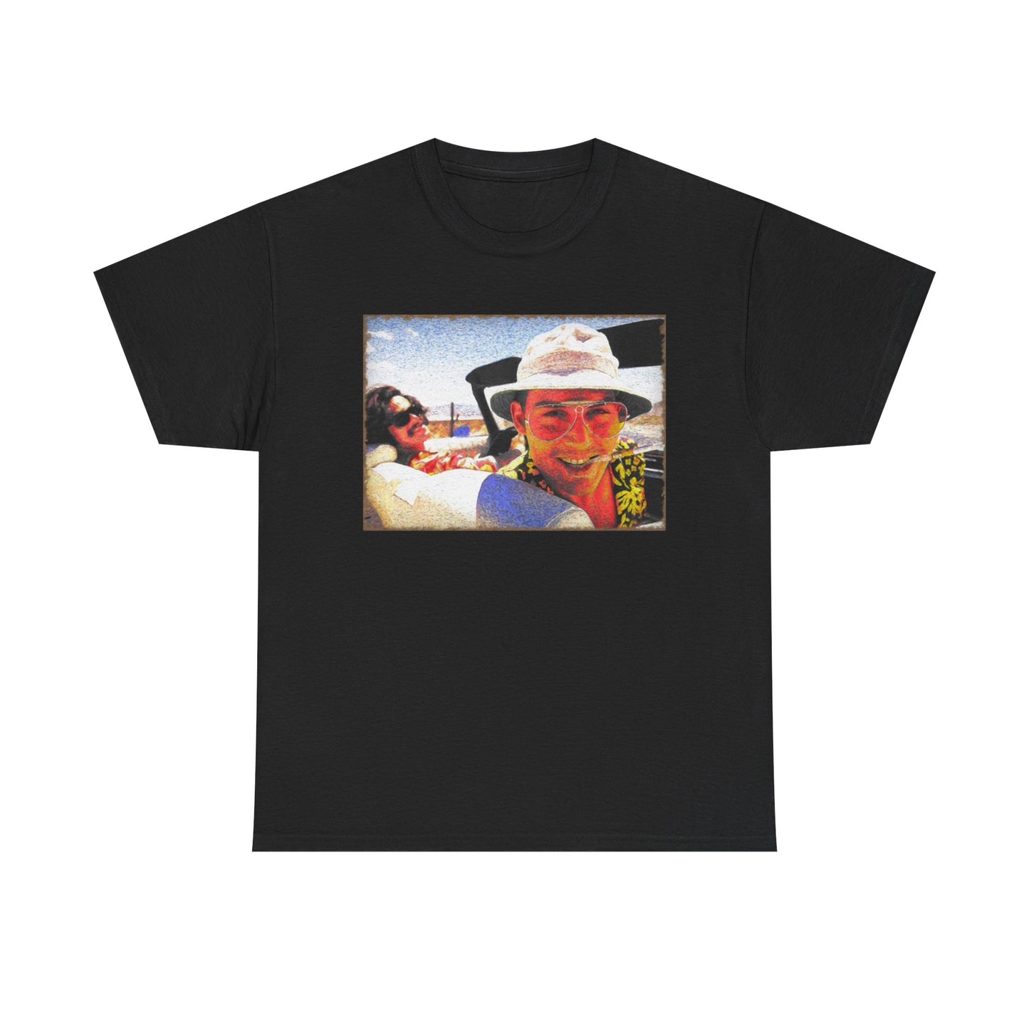 Fear And Loathing T Shirt BRAND NEW Apparel Unisex Heavy Cotton Tee