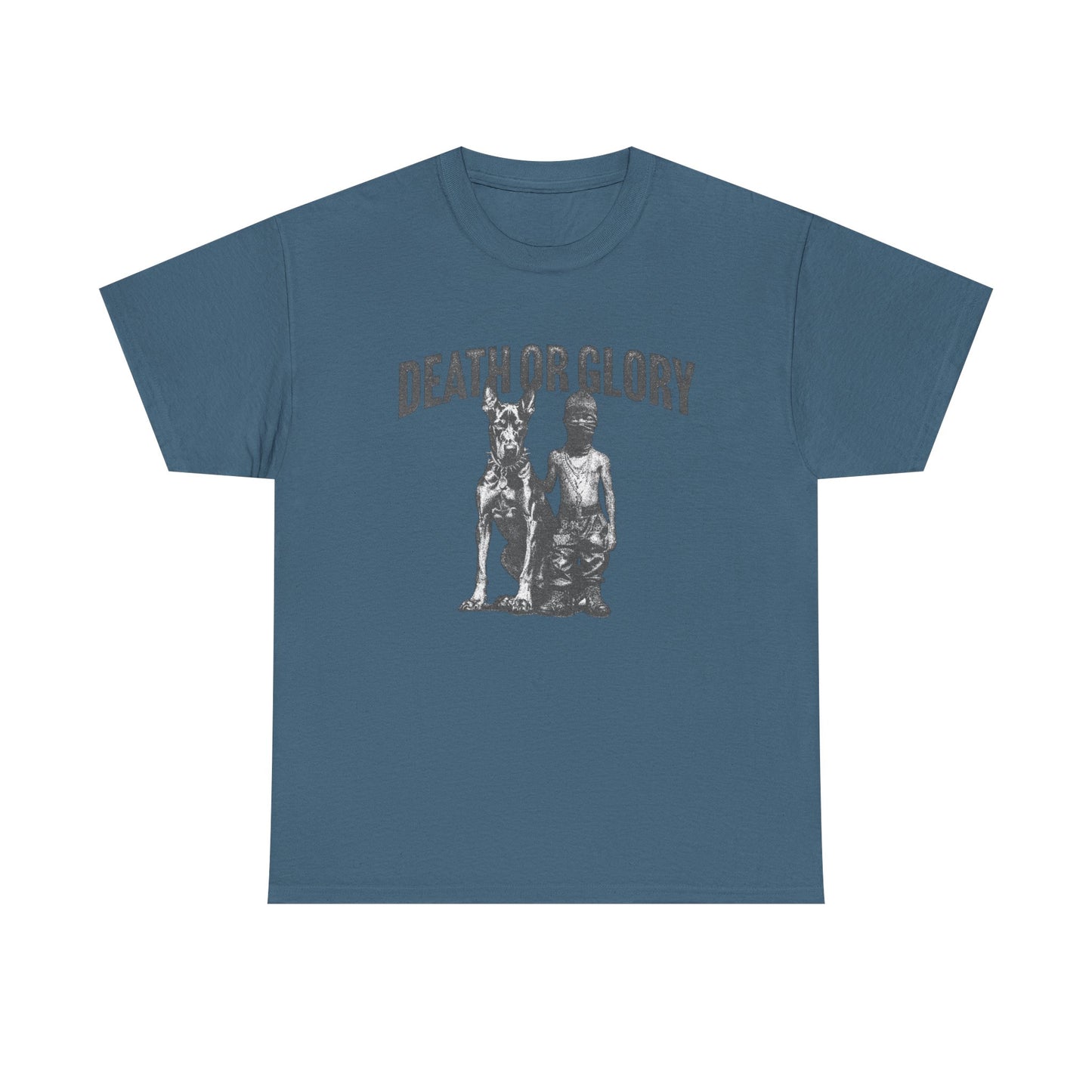 Death Or Glory T Shirt Graphic Unisex Heavy Cotton Tee NEW GIFT