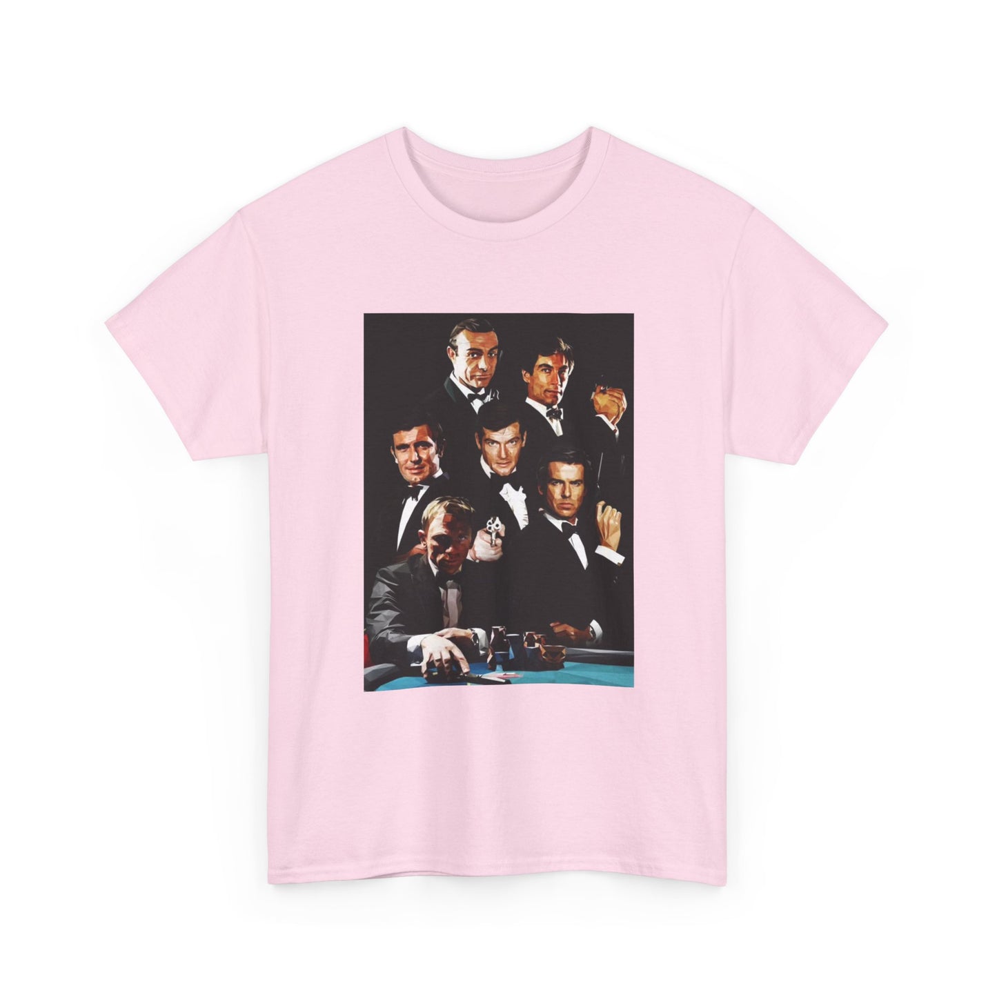 James Bond T-shirt Vintage Bond Collection Merch Unisex Heavy Cotton Tee
