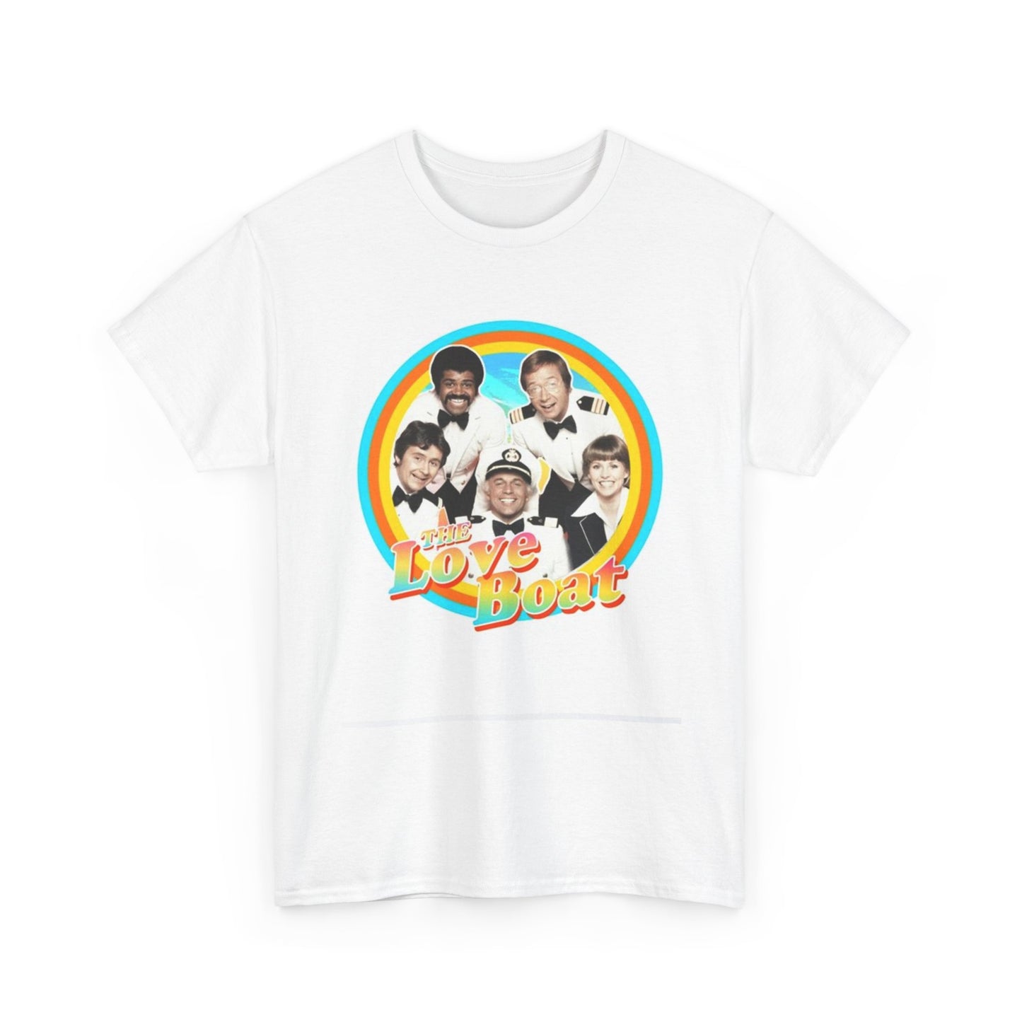The Love Boat Graphic T Shirt Vintage Tv Show Comedy w Unisex Heavy Cotton Tee