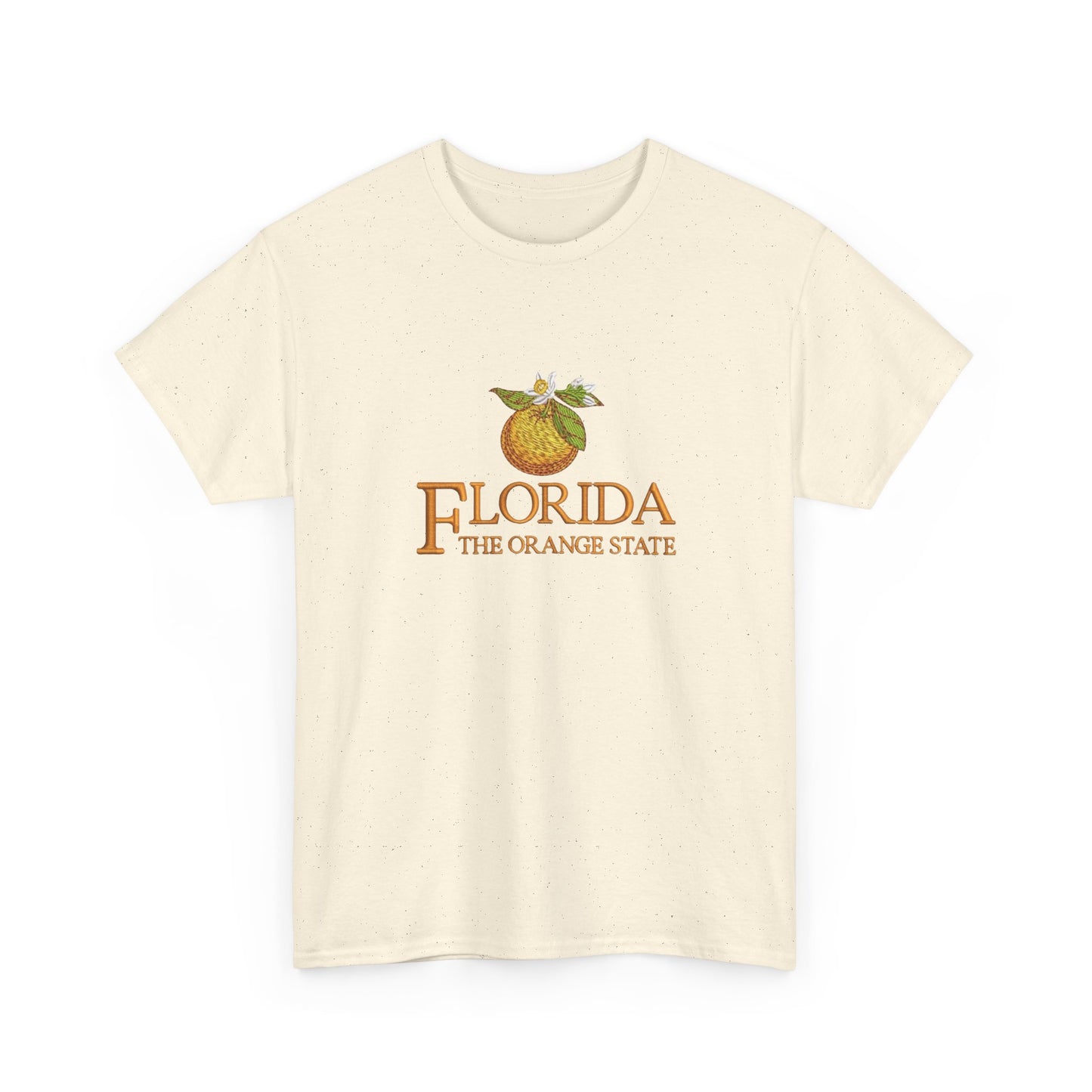 Florida The Orange State Graphic T Shirt NEW Unisex Heavy Cotton Tee