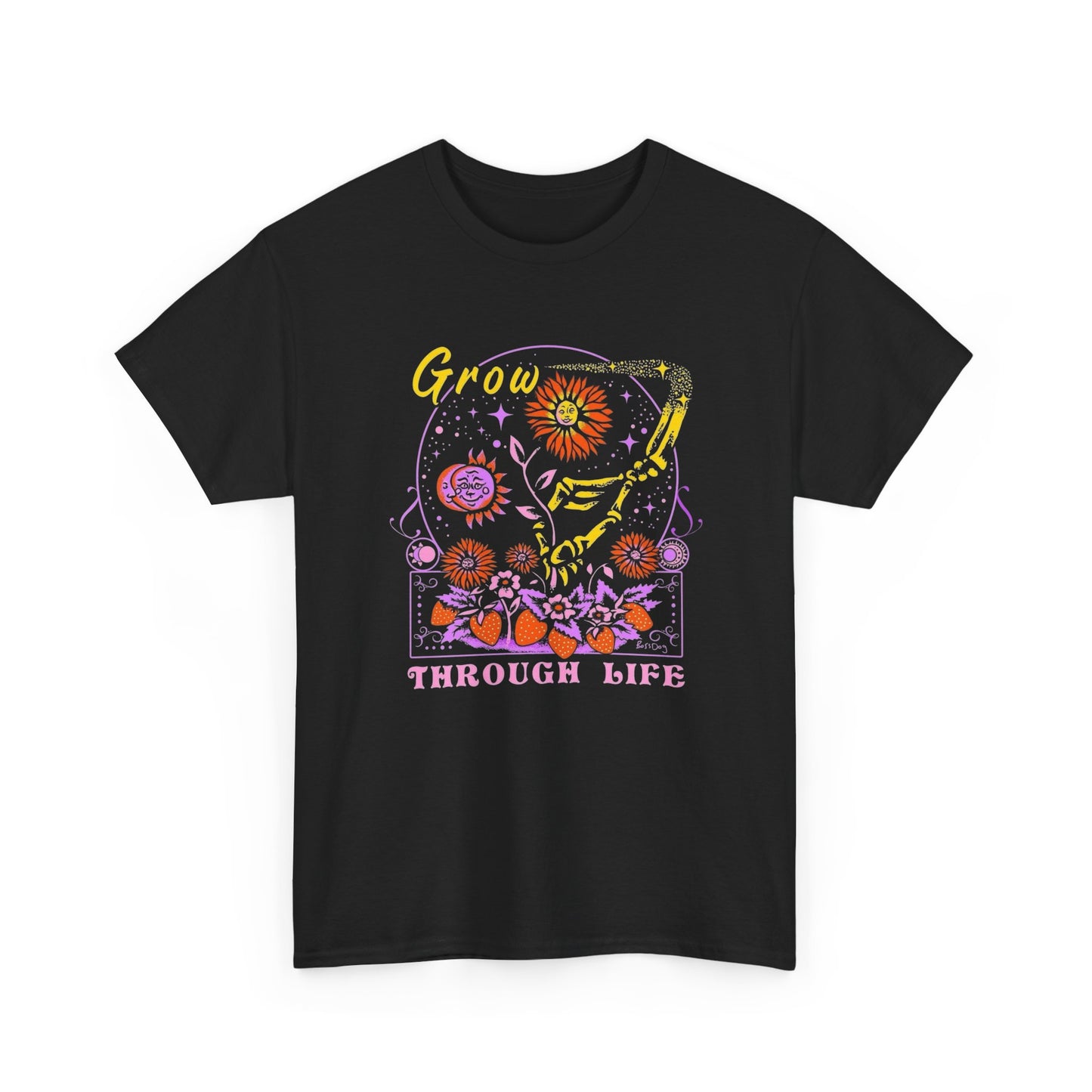 Grow Through Life Graphic T Shirt NEW ADULT Tee