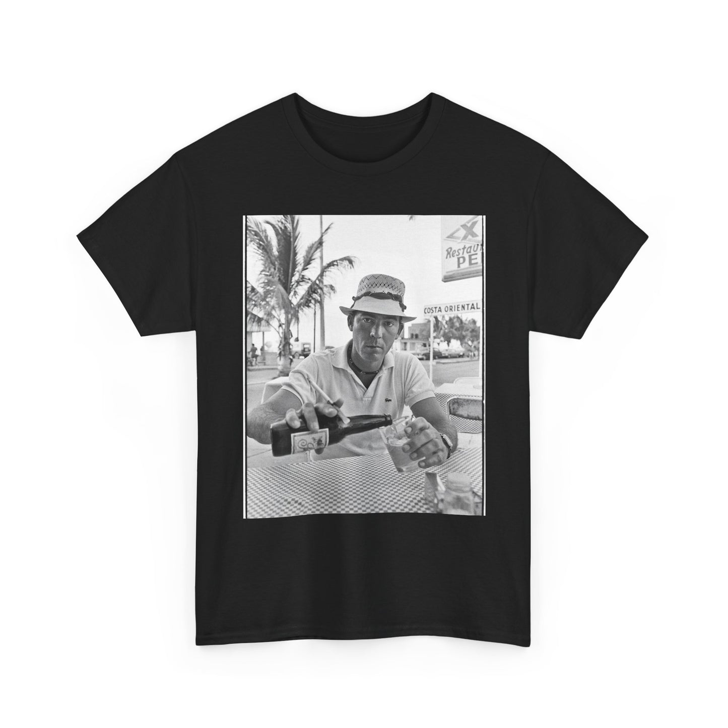 Hunter S Thompson Graphic T Shirt Vintage Florida Unisex Heavy Cotton Tee