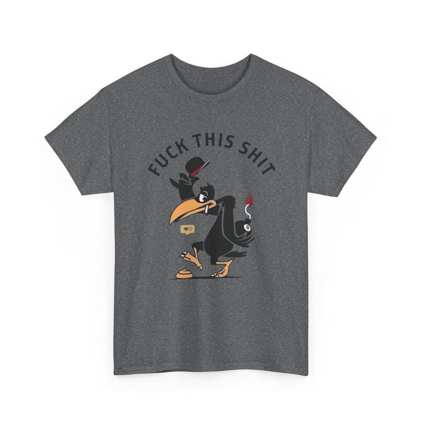 F This Funny Graphic T Shirt Unisex Heavy Cotton Tee