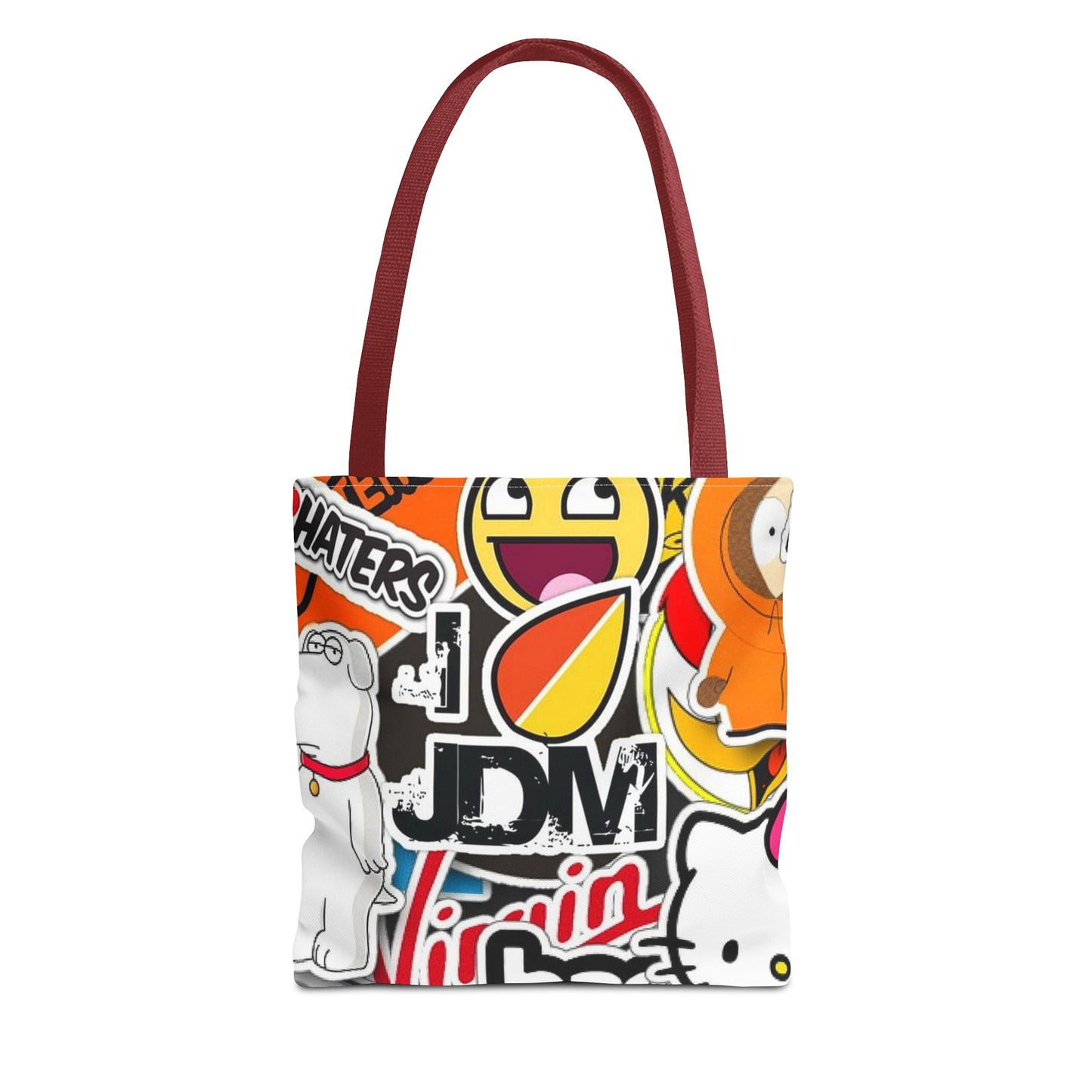 Sticker Print All Over Print BRAND NEW Purse, Pocketbook,Travel Tote Bag