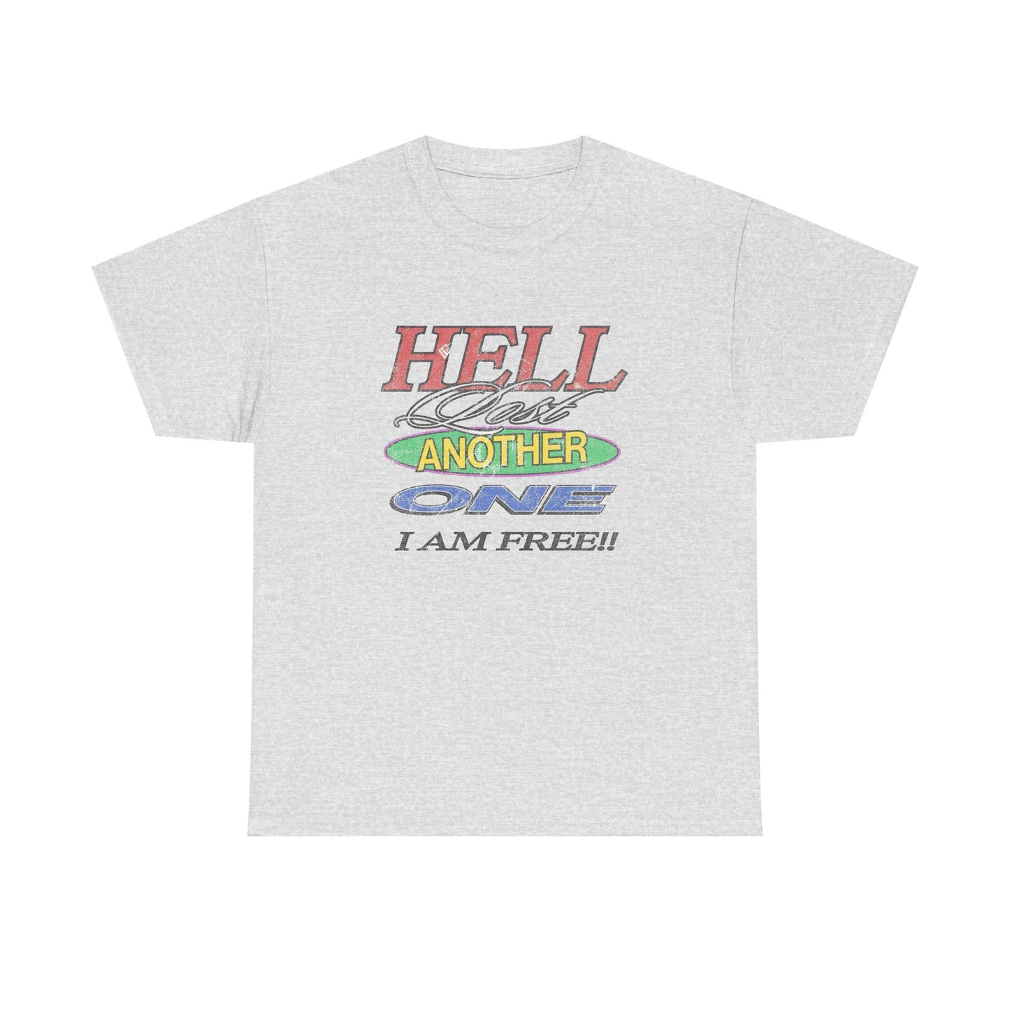 I'm Free Jesus Saves Graphic T Shirt Unisex Heavy Cotton Tee