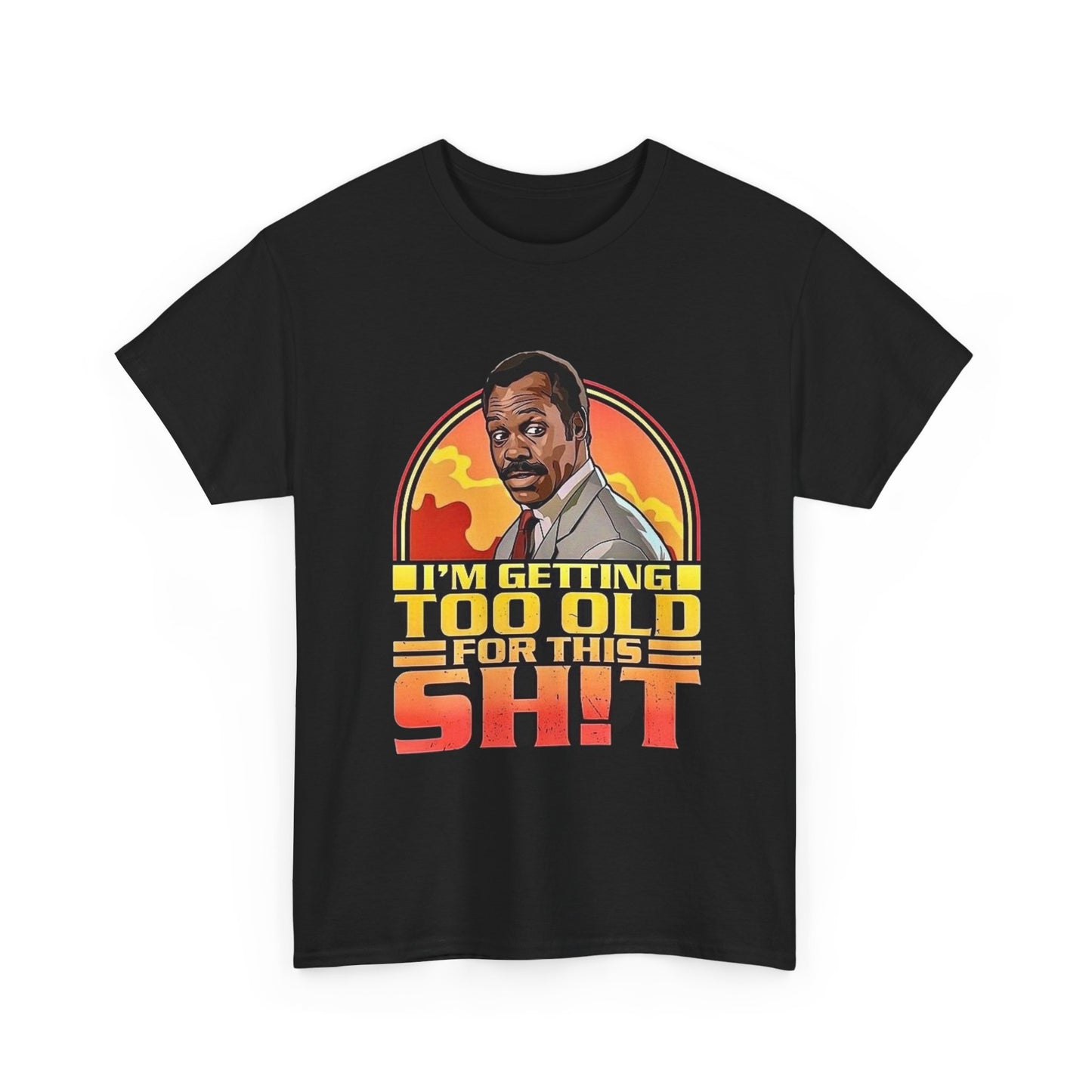 Lethal Weapon Funny Vintage Graphic T Shirt Unisex Heavy Cotton Tee