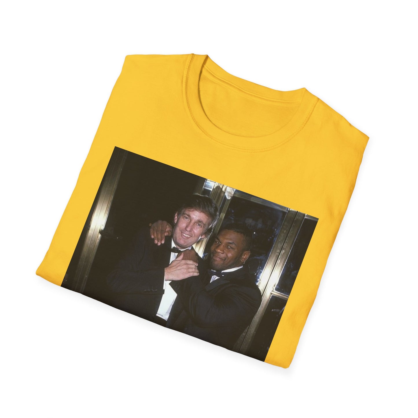 Mike Tyson trump tshirt 90s vintage party graphic gift style T-Shirt florida