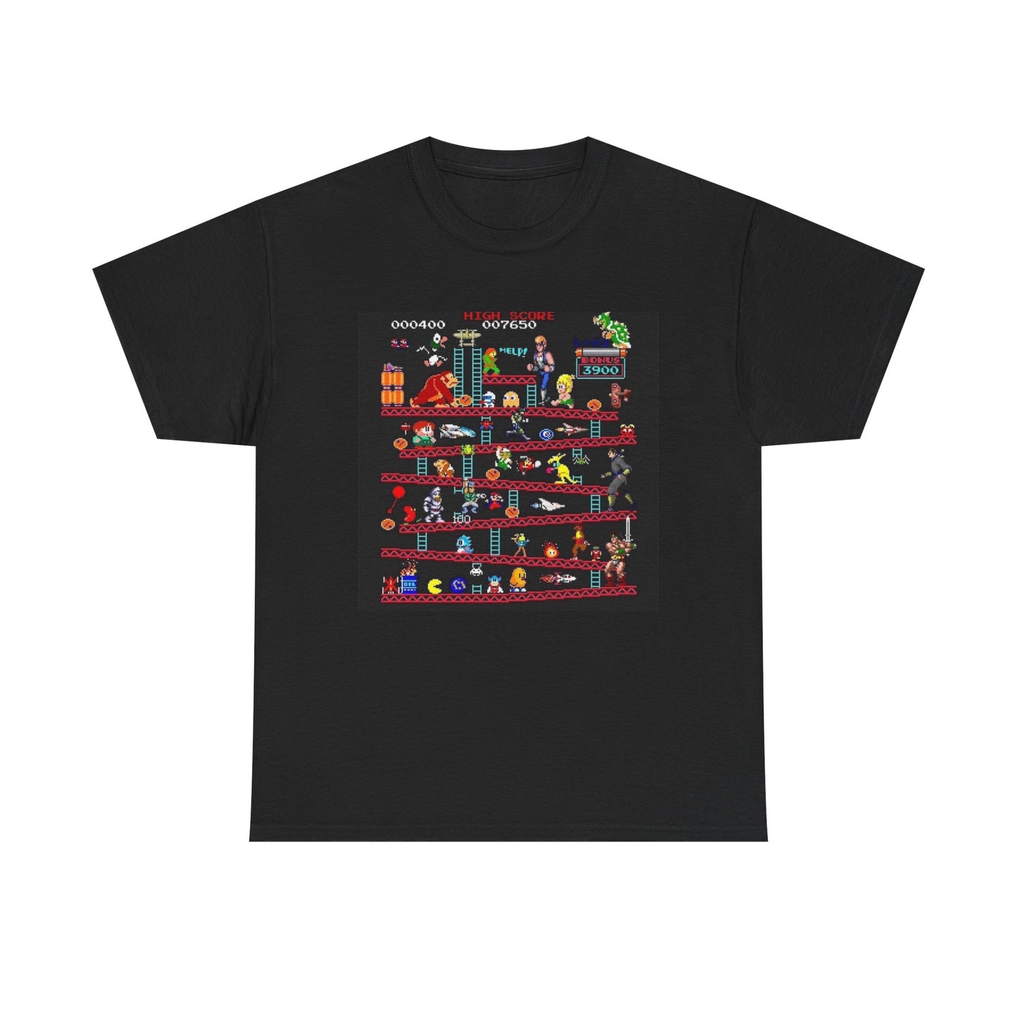 Retro Gaming Collection Tshirt Vintage Gamer Console Vibes Unisex Heavy Cotton