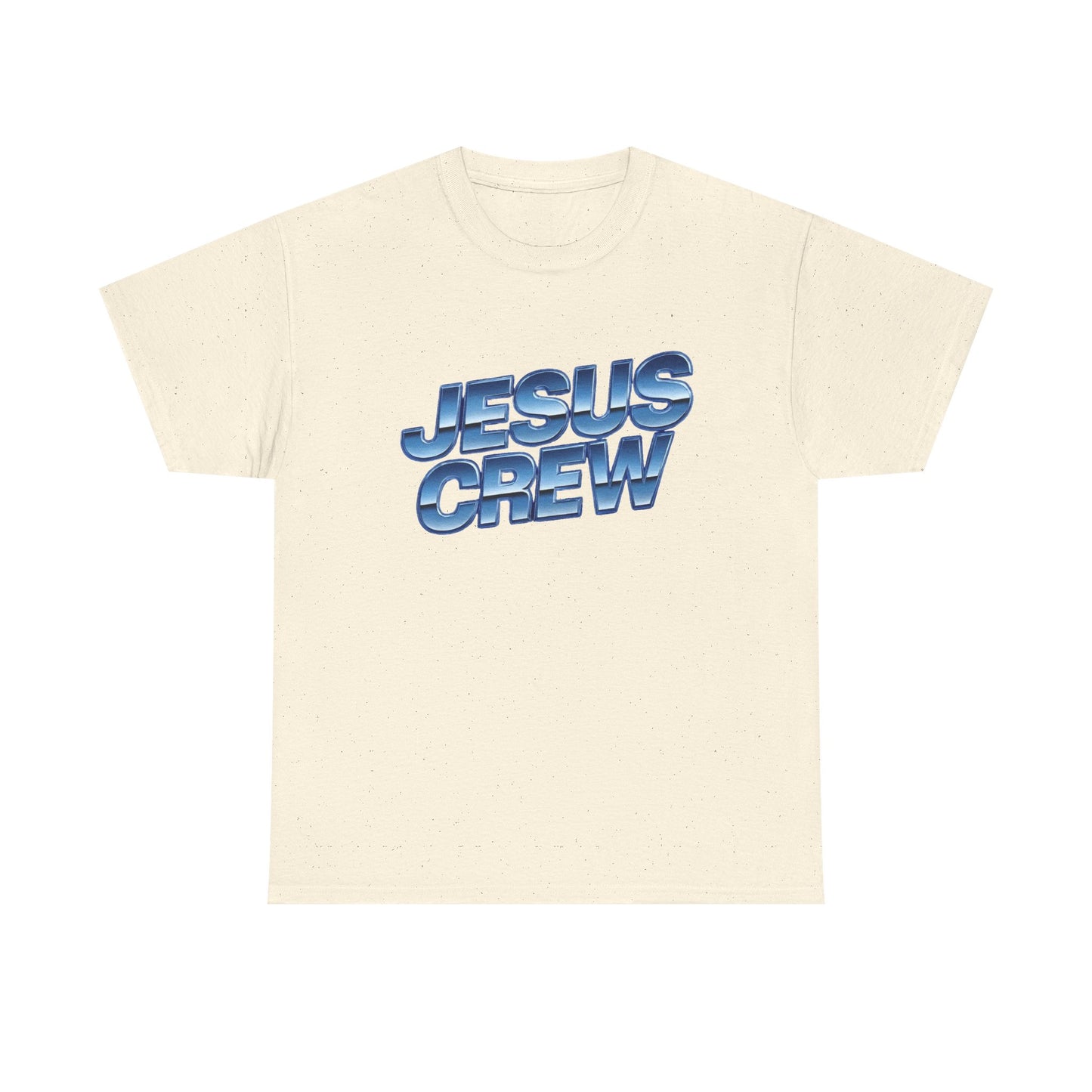 Jesus Crew Retro Graphic T Shirt Regular Men's Heavy Cotton Tee