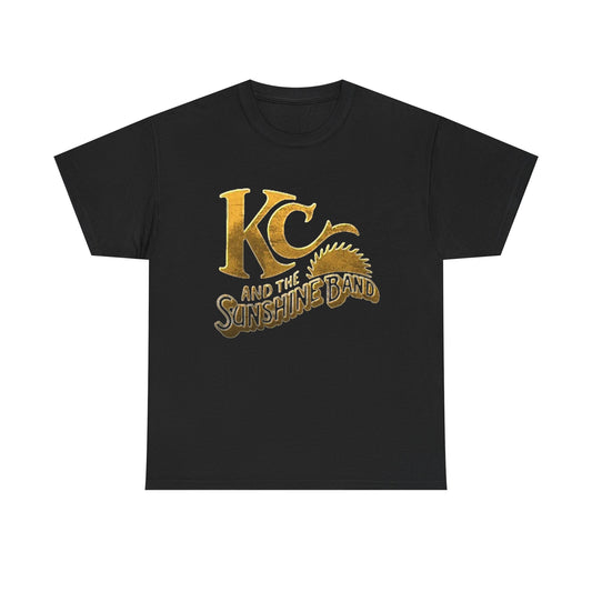KC And The Sunshine Band T Shirt Vintage Graphic Unisex Heavy Cotton Tee