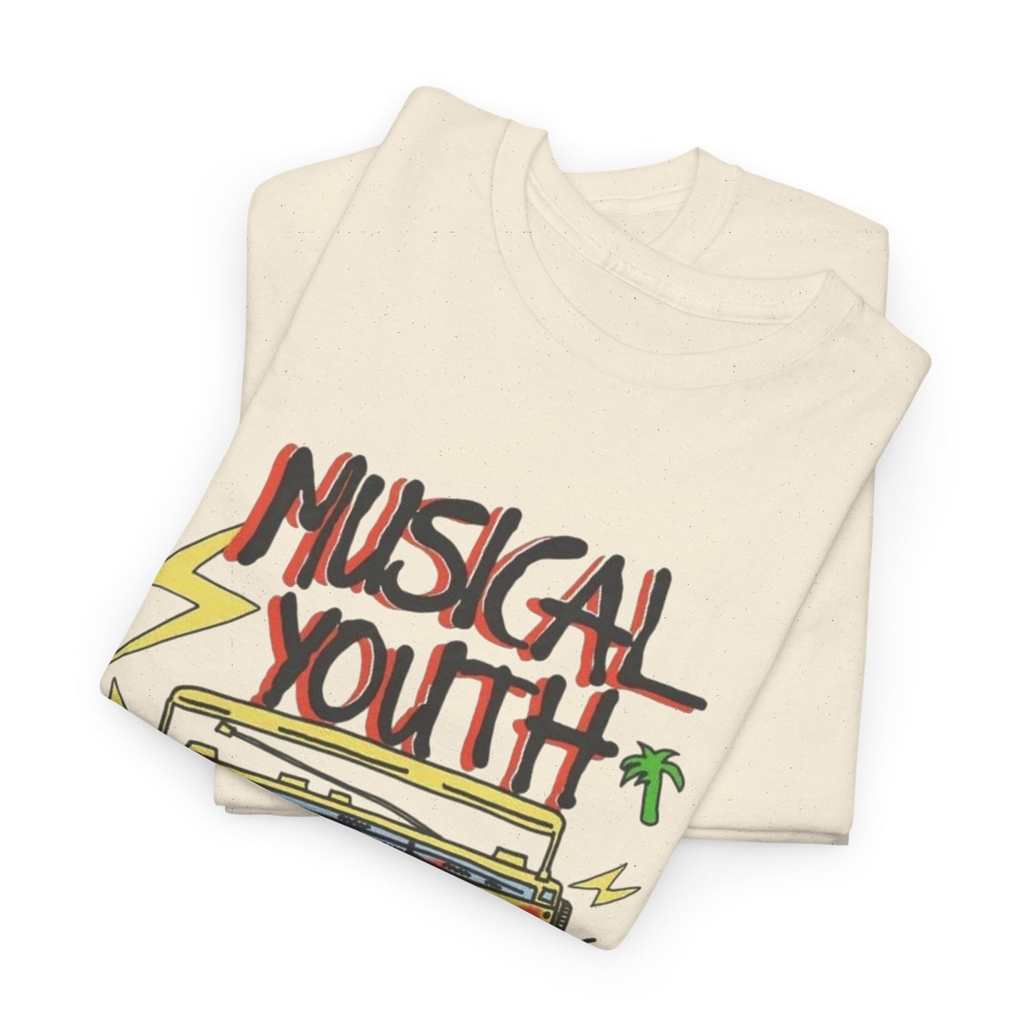 Musical Youth Vintage Graphic T Shirt Unisex Heavy Cotton Tee