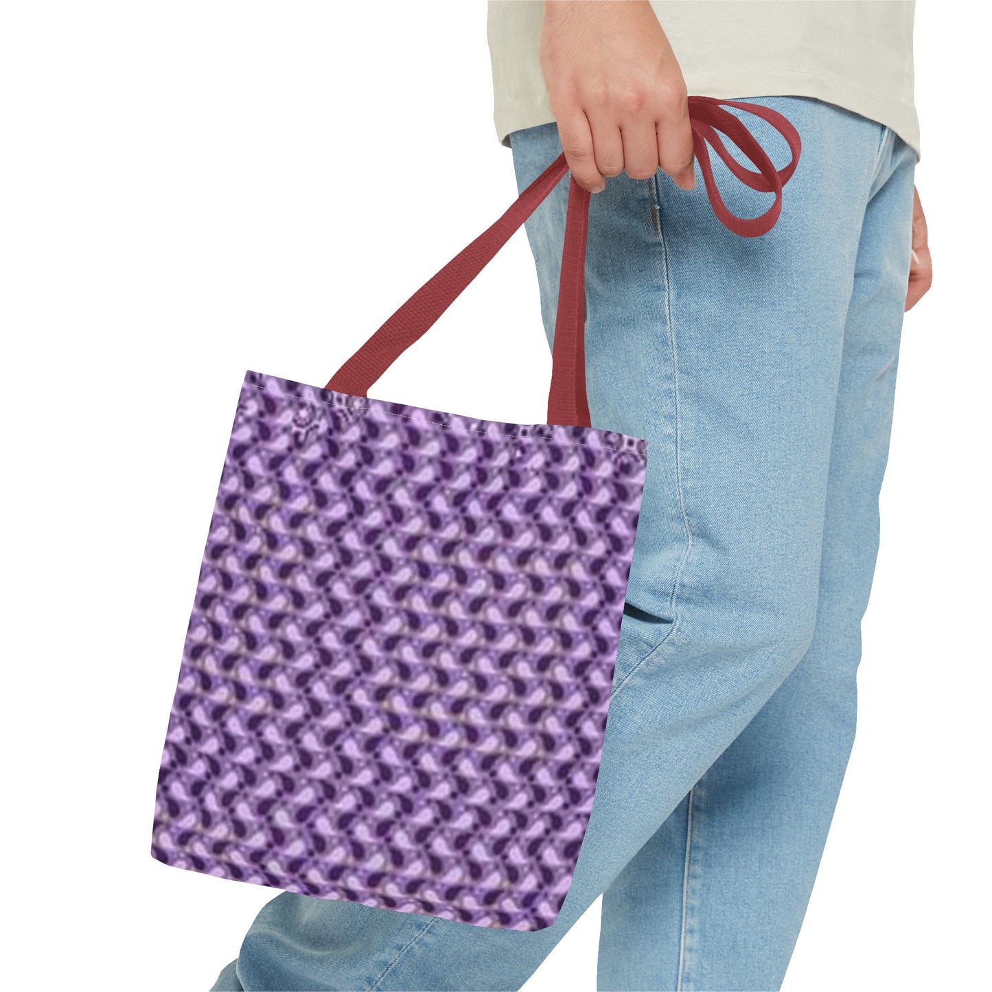 Purple Zig Zags BRAND NEW Tote Bag (AOP)
