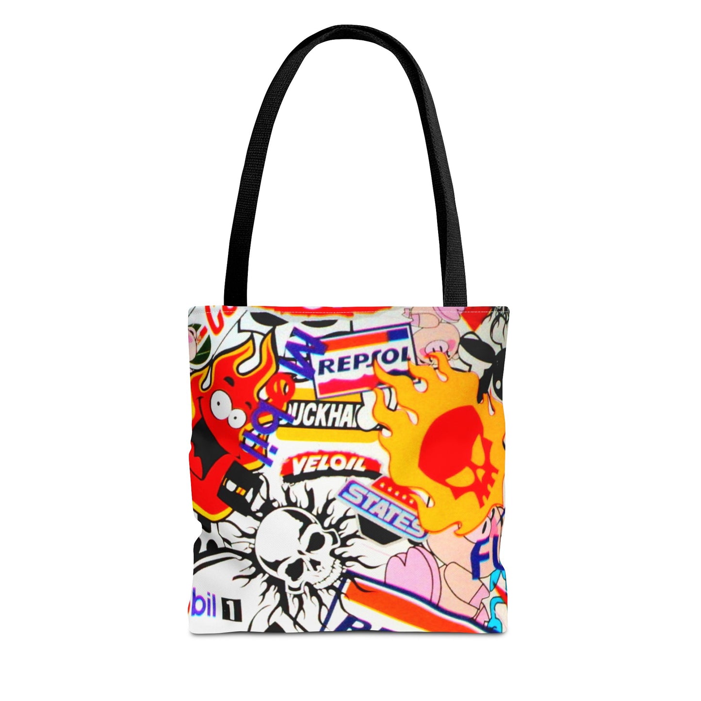 Stickers Retro All Over Print BRAND NEW Purse, Pocketbook,Travel Tote Bag