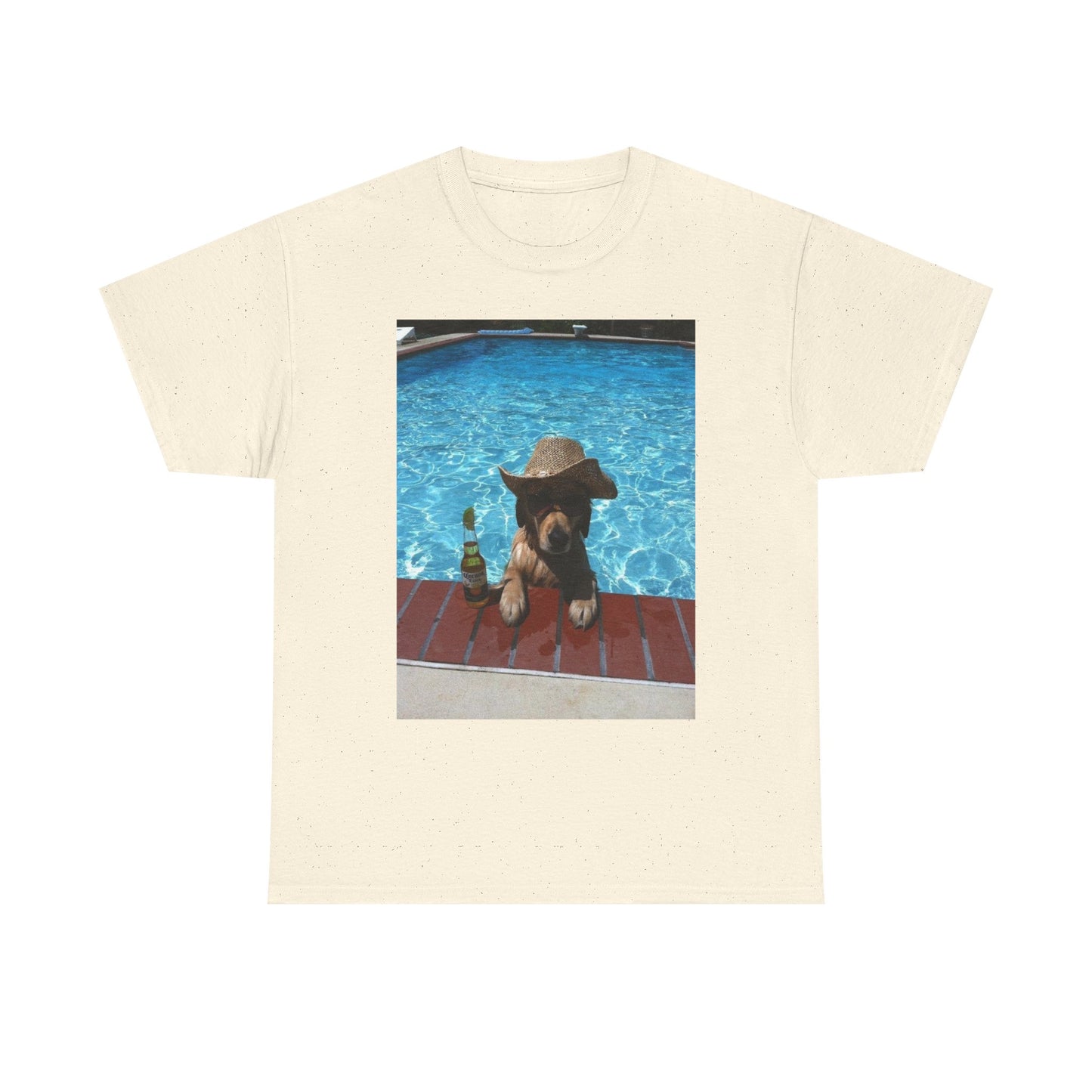 Funny Golden Retriever Dog Lover Graphic T-Shirt Unisex Heavy Cotton Tee NEW