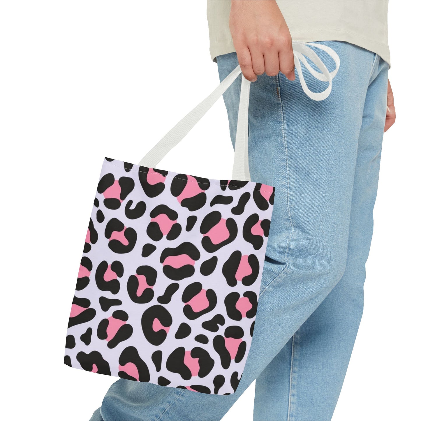 Pink Cheetah Multi Color BRAND NEW MODERN Tote Bag (AOP)