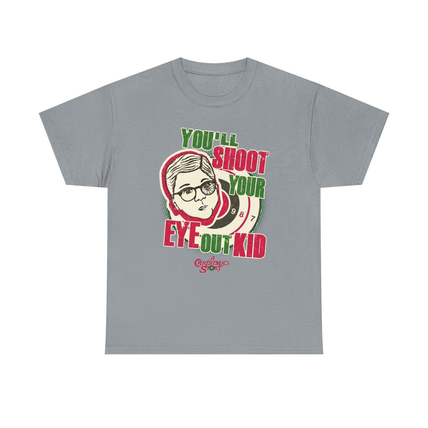 A Christmas Story Funny Retro Graphic T Shirt NEW Unisex Heavy Cotton Tee