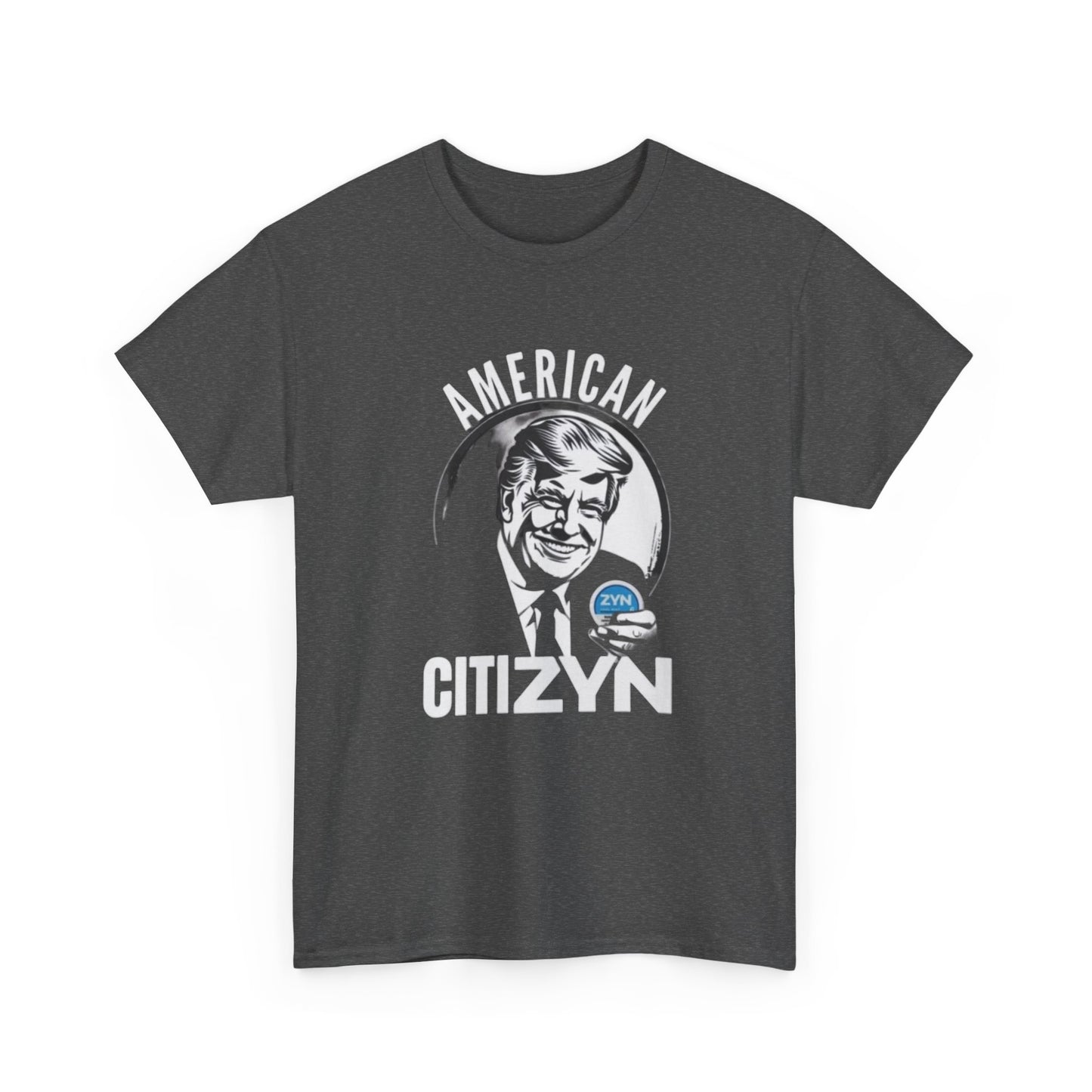 ZYN T-shirt funny Trump Shane Gillis Tucker Newport graphic Heavy Cotton Tee