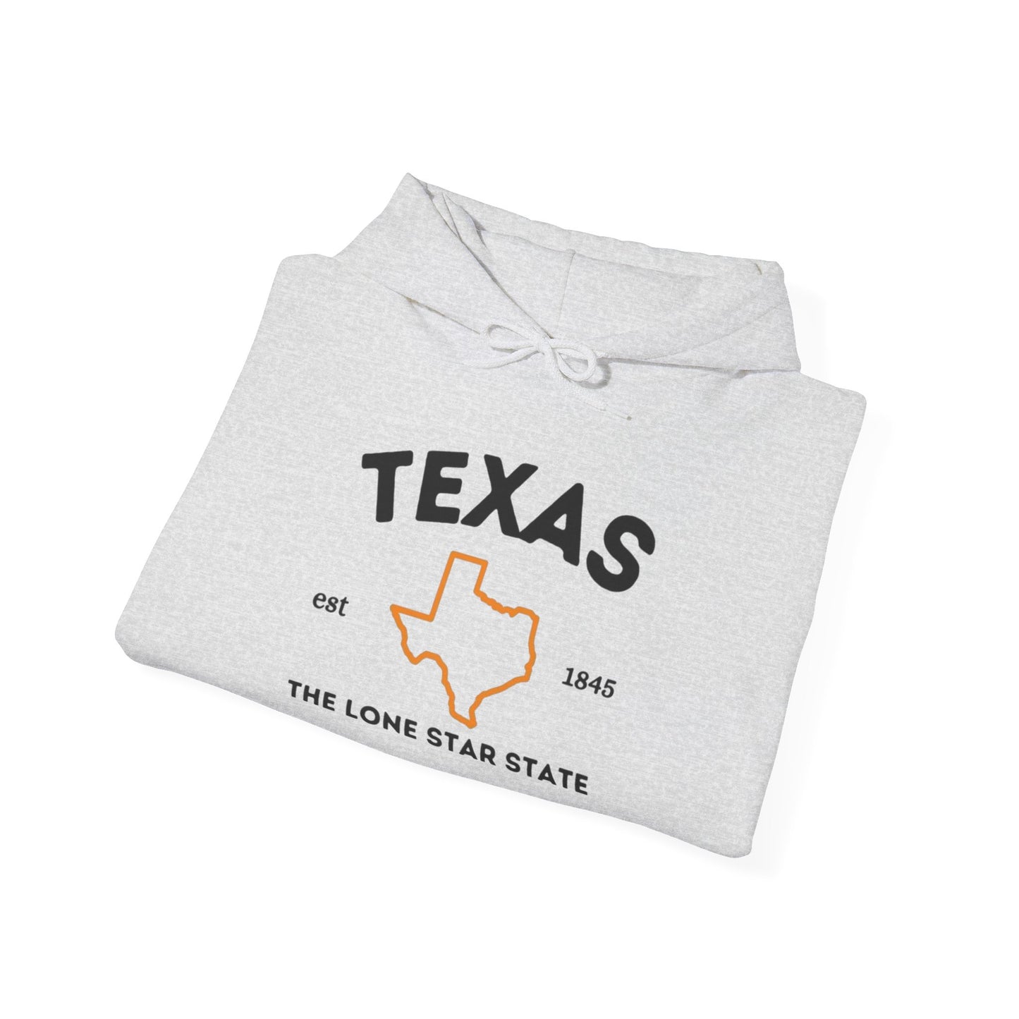 Texas The Lone Star State Graphic Hoodie Unisex Heavy Blend™ Hooded Sweatshirt