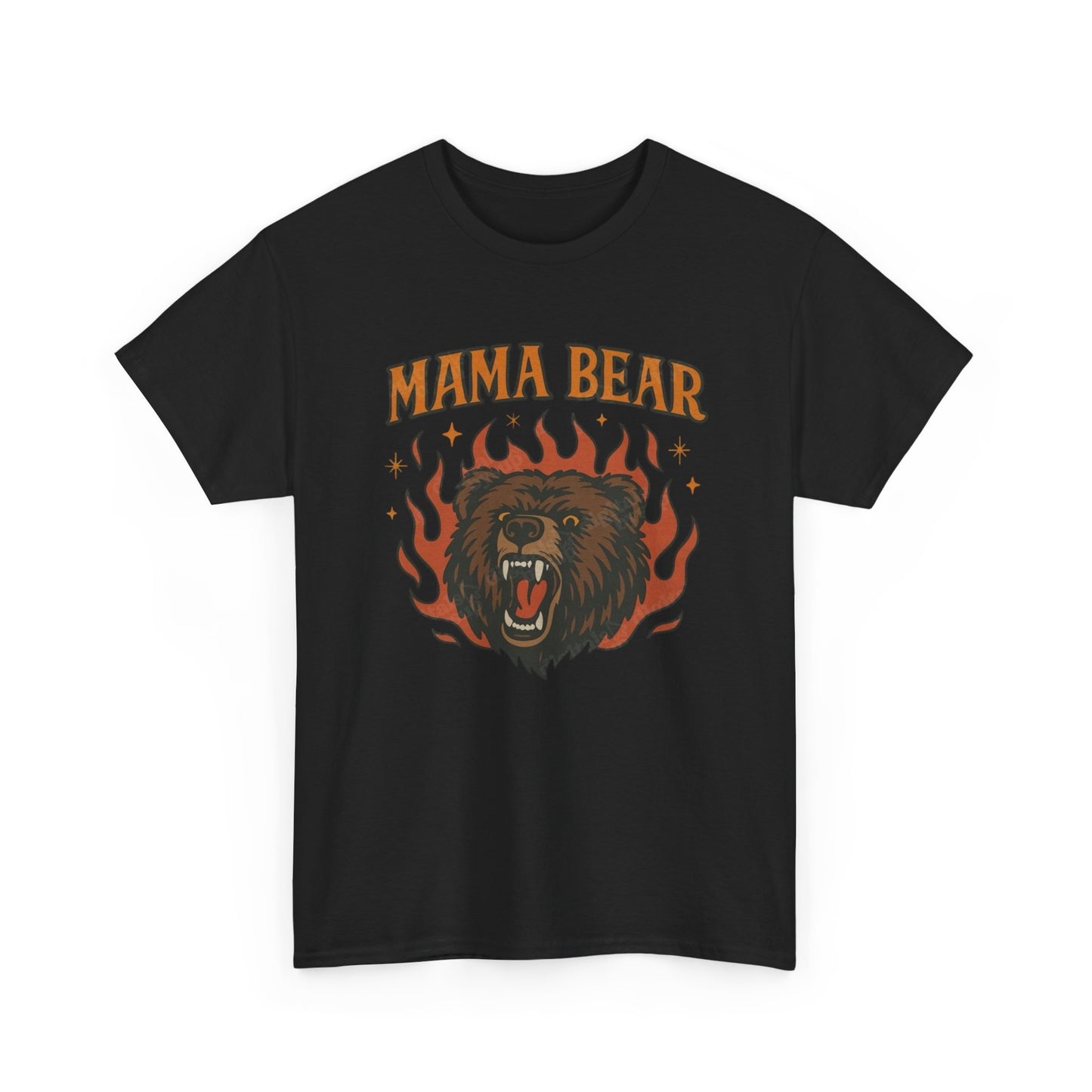 Mama Bear Graphic T Shirt NEW Unisex Heavy Cotton Tee