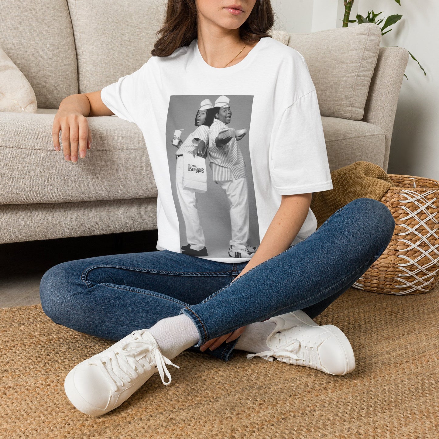 Supreme style vintage good burger 90sUnisex Softstyle T-Shirt
