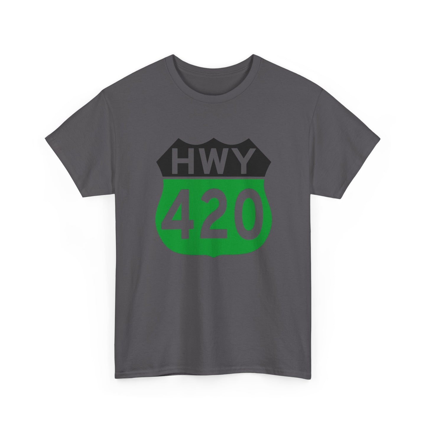 Highway 420 Weed Graphic T Shirt NEW Adult Tee