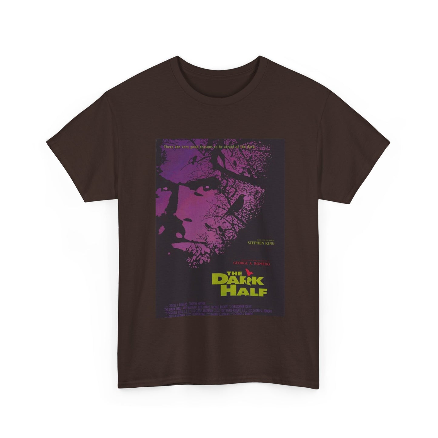 The Dark Half Shirt Vintage Horror Movie Stephen King Retro Unisex Heavy Cotton
