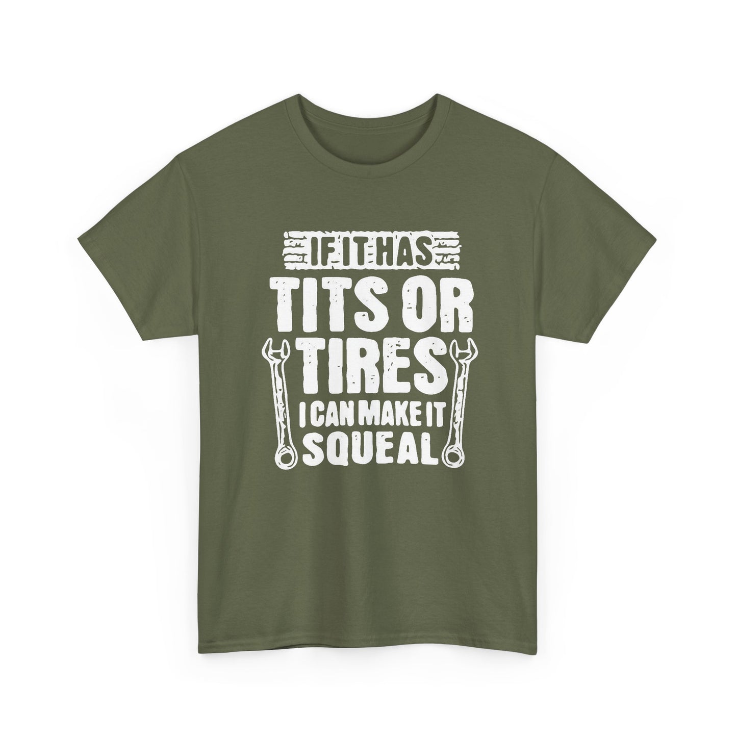Tits Or Tires Funny Sex Jokes Graphic T Shirt NEW ADULT