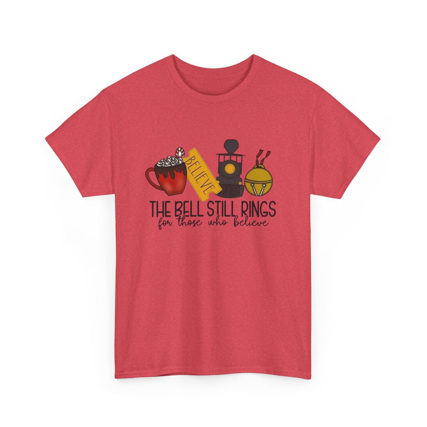 The Christmas Bell Still Rings Holidays Graphic T Shirt NEW Unisex Heavy Cotton