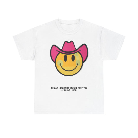 Texas Country Music Festival Tshirt Vintage Retro Unisex Heavy Cotton Tee