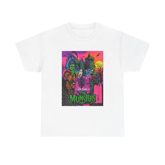 Rob Zombie Tshirt The Munsters Vintage Metal Poster Graphic Retro Unisex