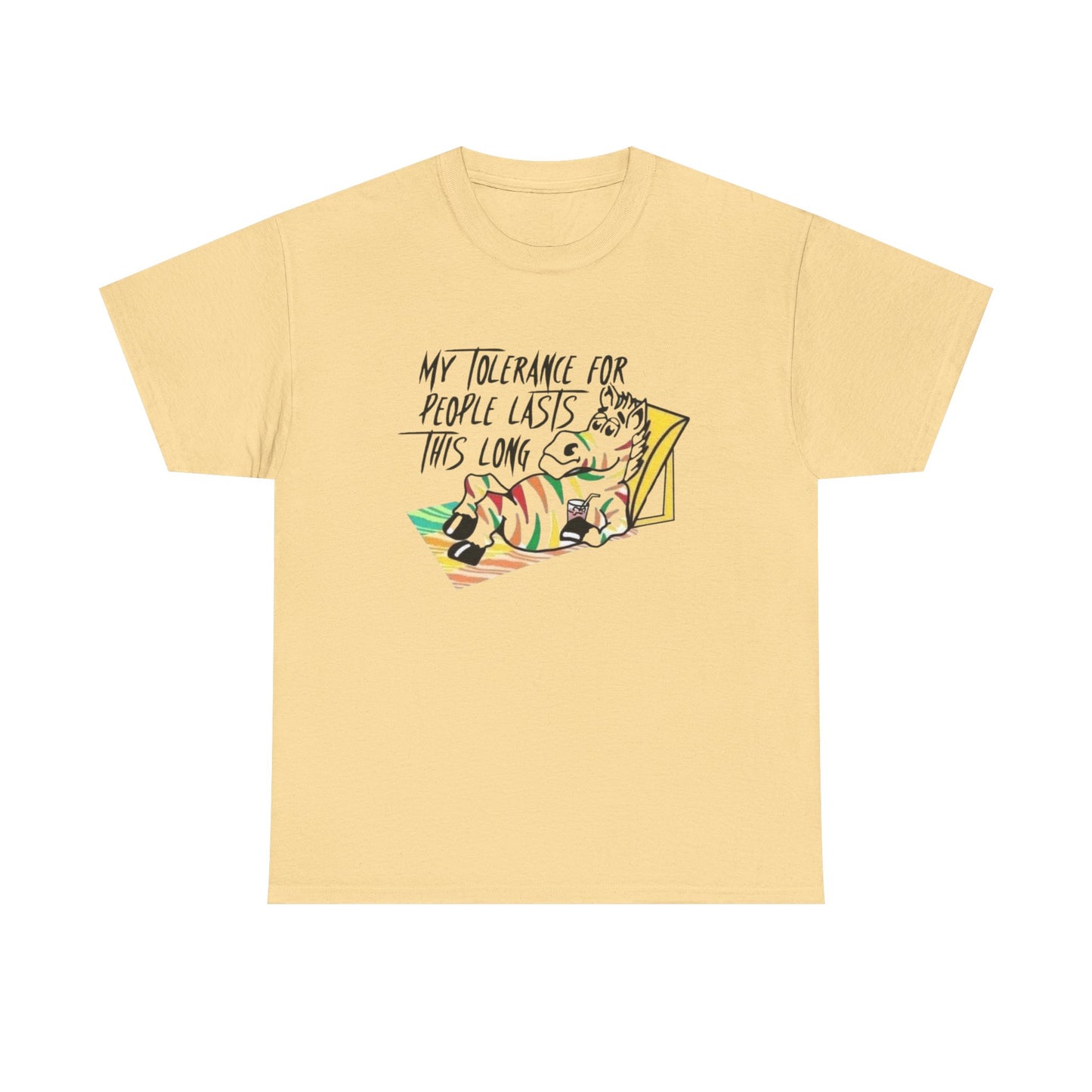 Zebra Gum Funny Vintage Graphic T Shirt NEW Heavy Cotton Tee